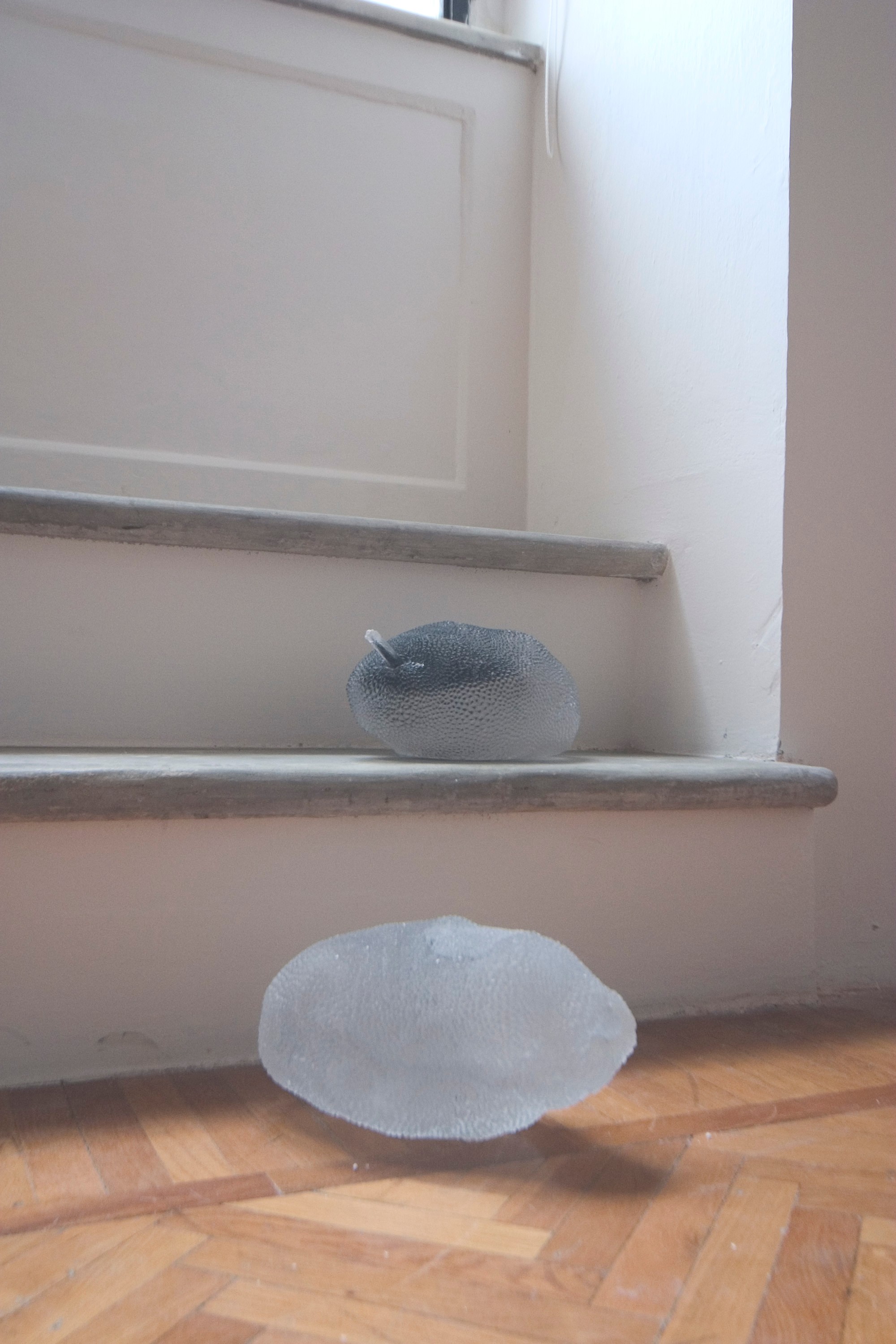 Installation view of The Look of Things at Palazzo delle Papesse