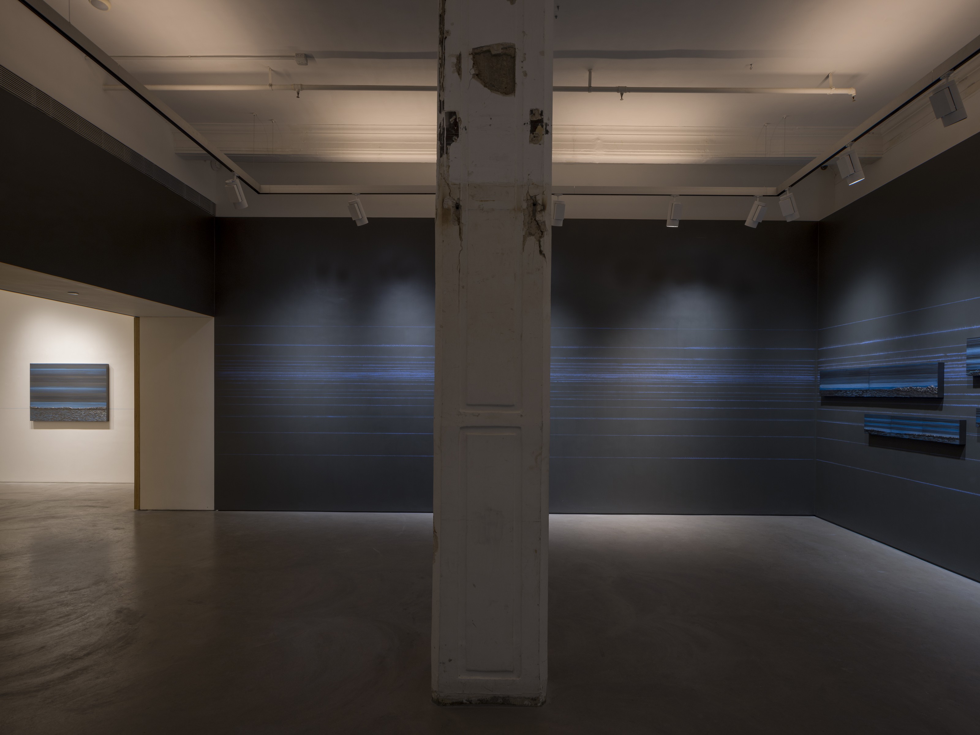 Installation view of Teresita Fernández at Lehmann Maupin Hong Kong