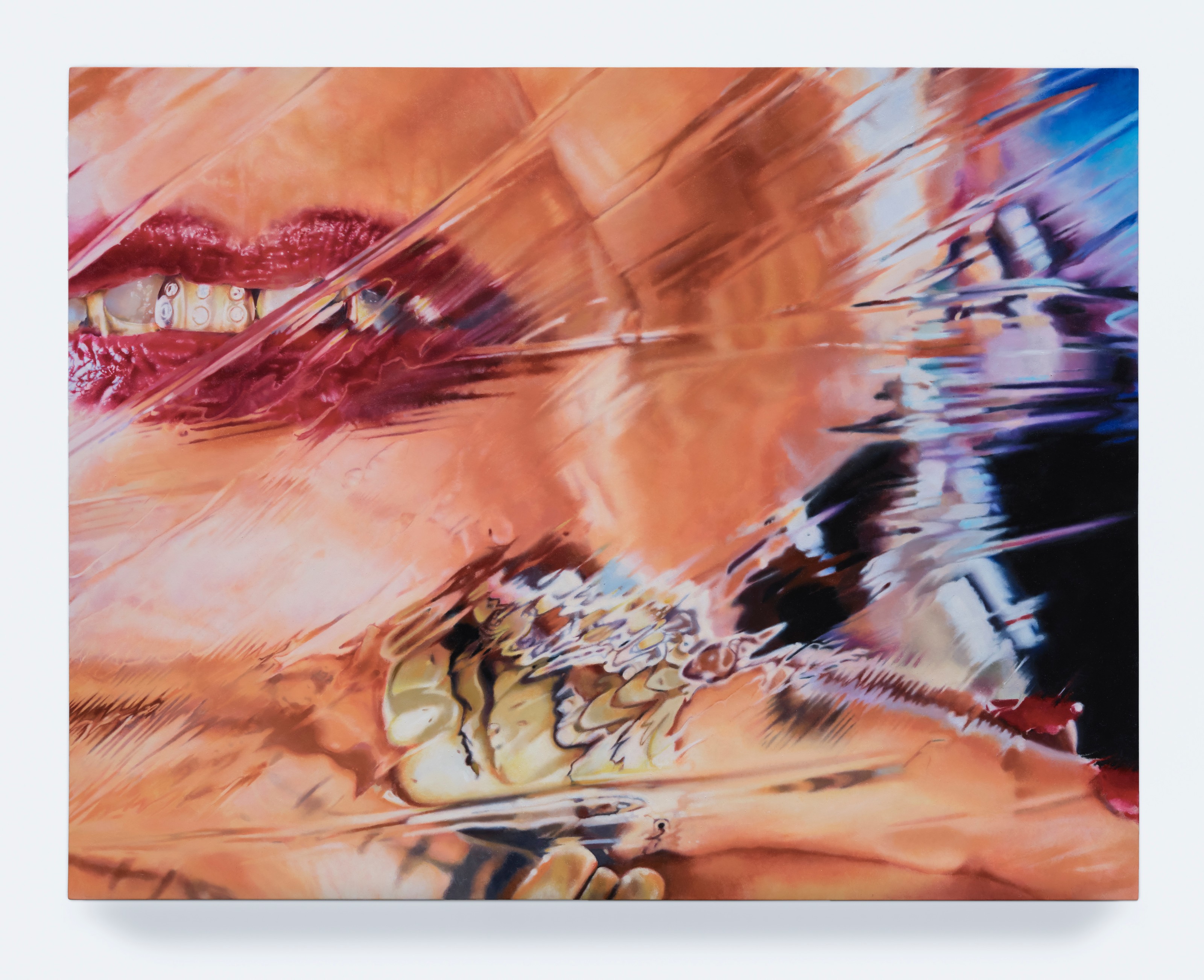 Painting by Marilyn Minter