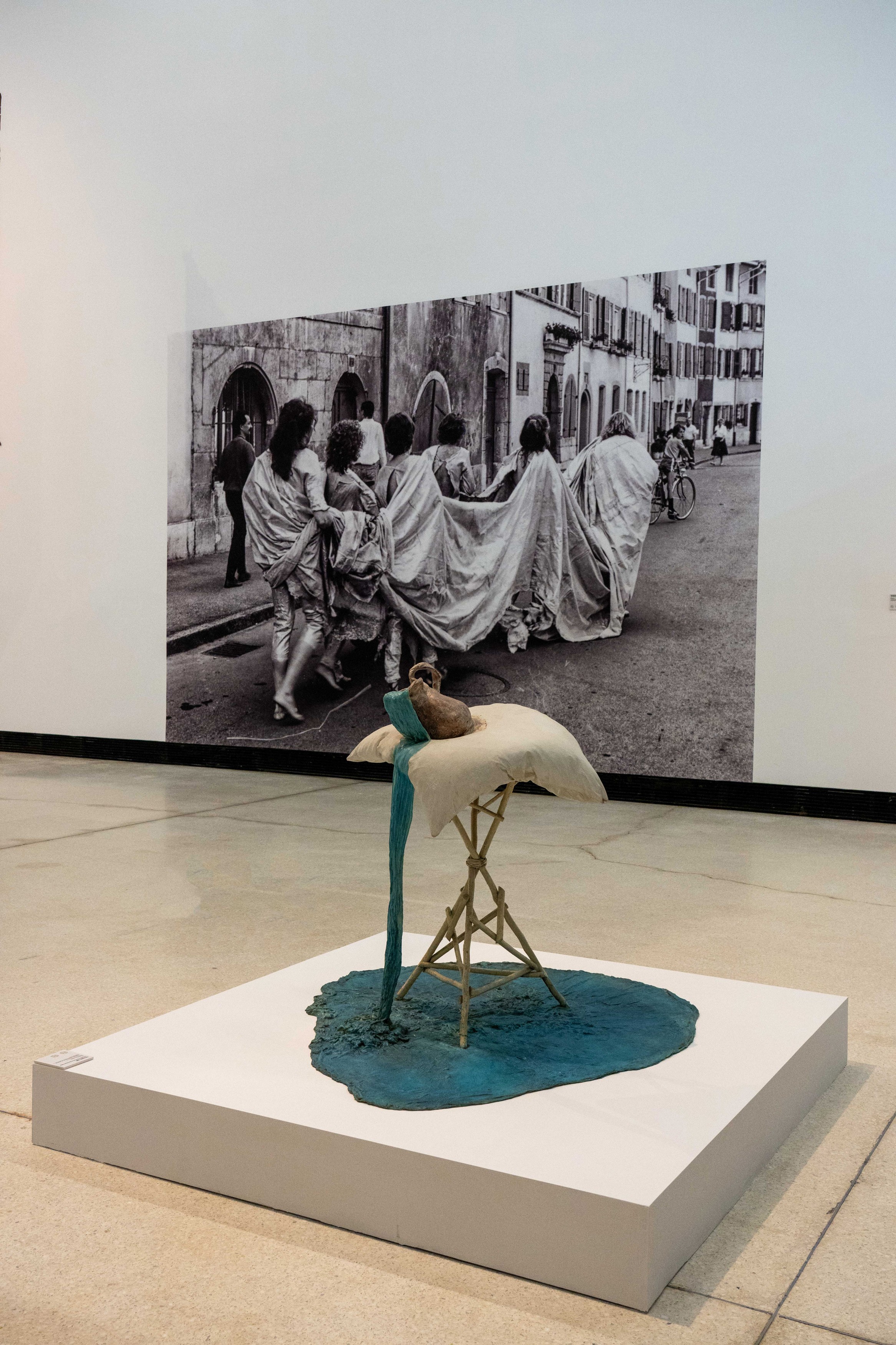 Installation view of Heidi Bucher at Red Brick Art Museum