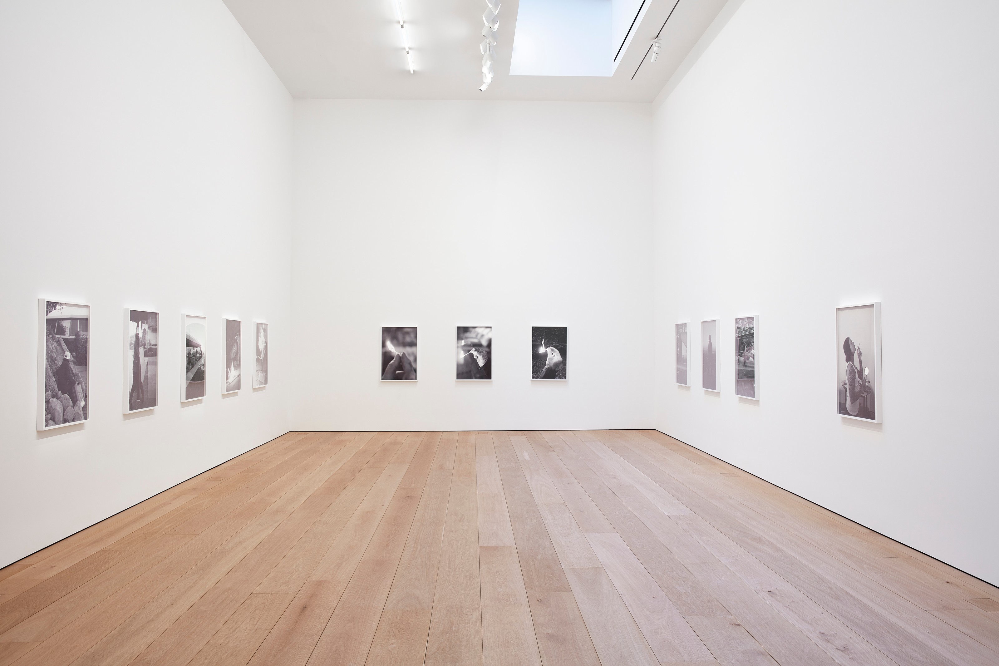 Installation view of Catherine Opie at Lehmann Maupin New York