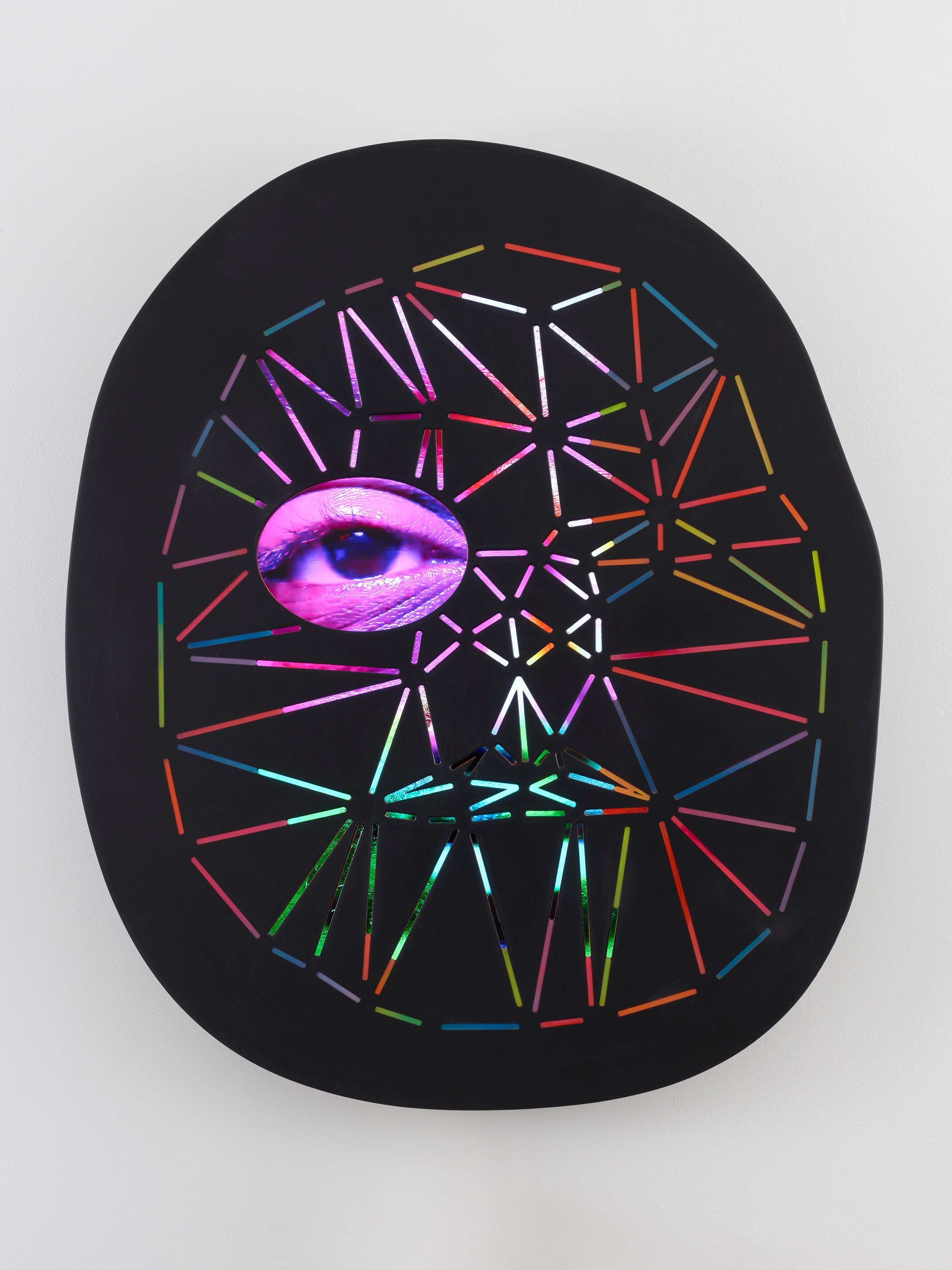 Sculpture & Video Panel by Tony Oursler