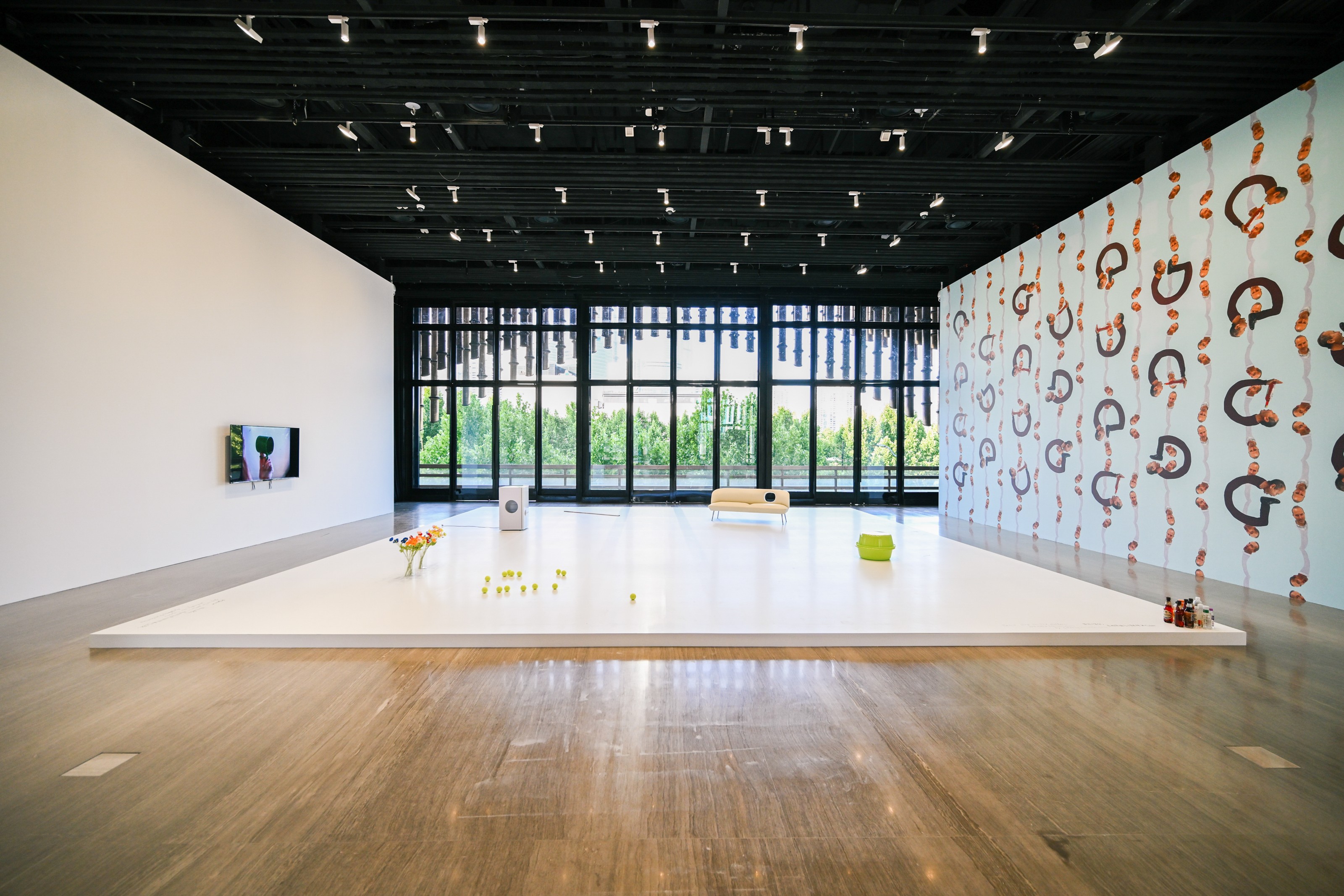 Installation view of Erwin Wurm at Fosun Foundation
