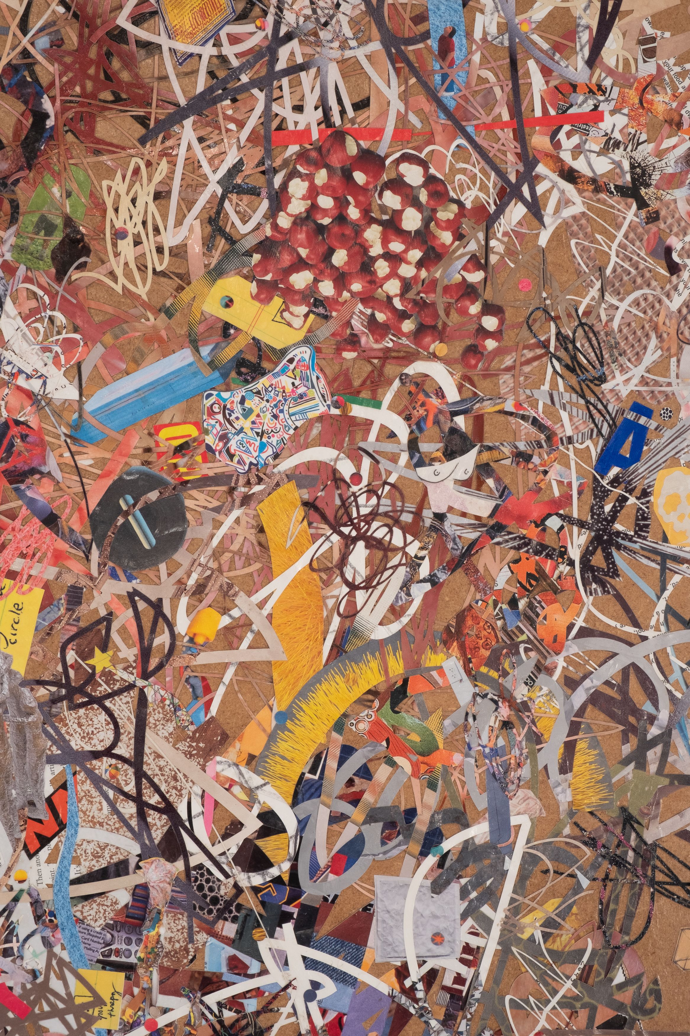 Wall work by Tom Friedman