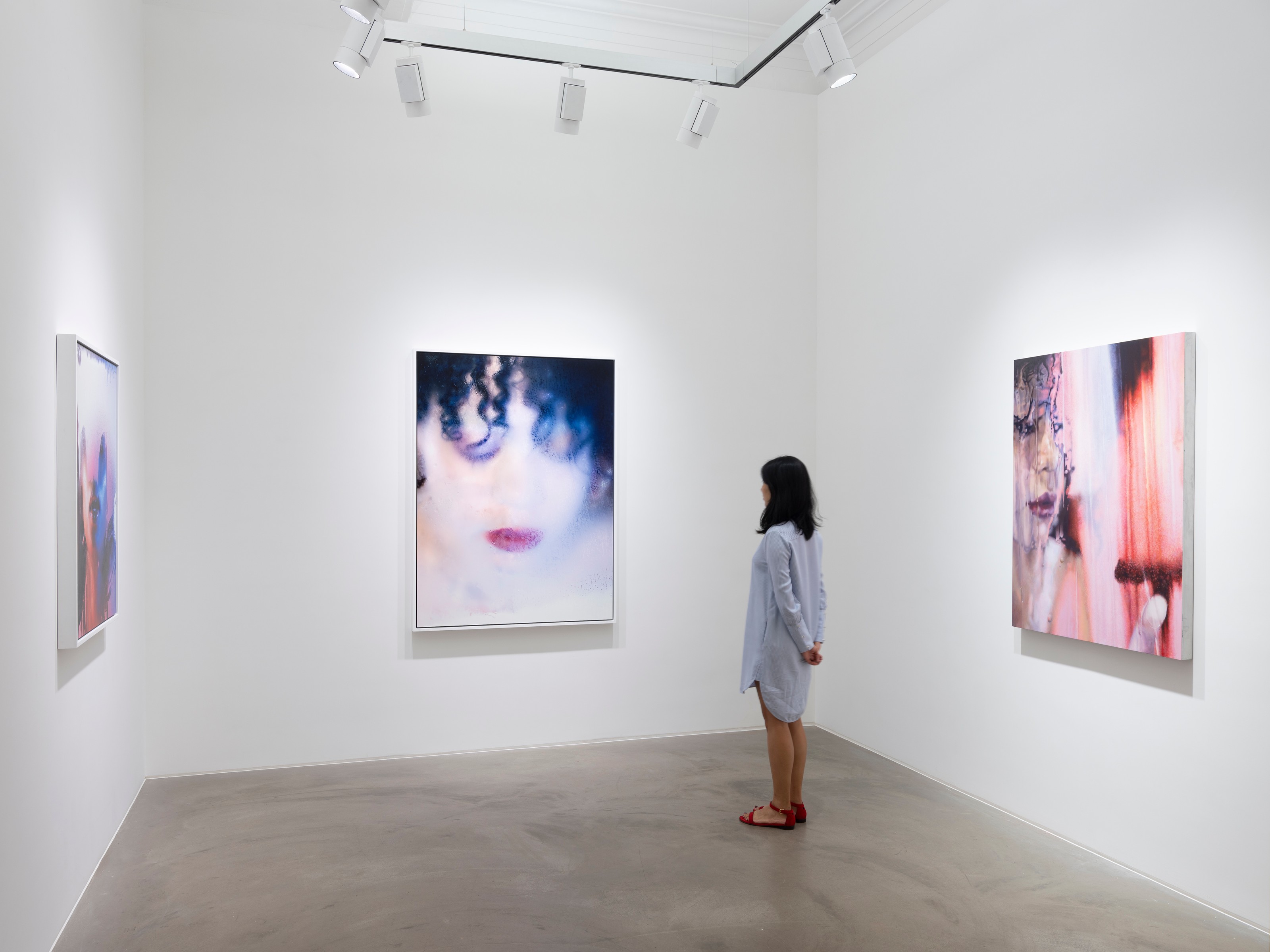 Installation view of Marilyn Minter at Lehmann Maupin Hong Kong