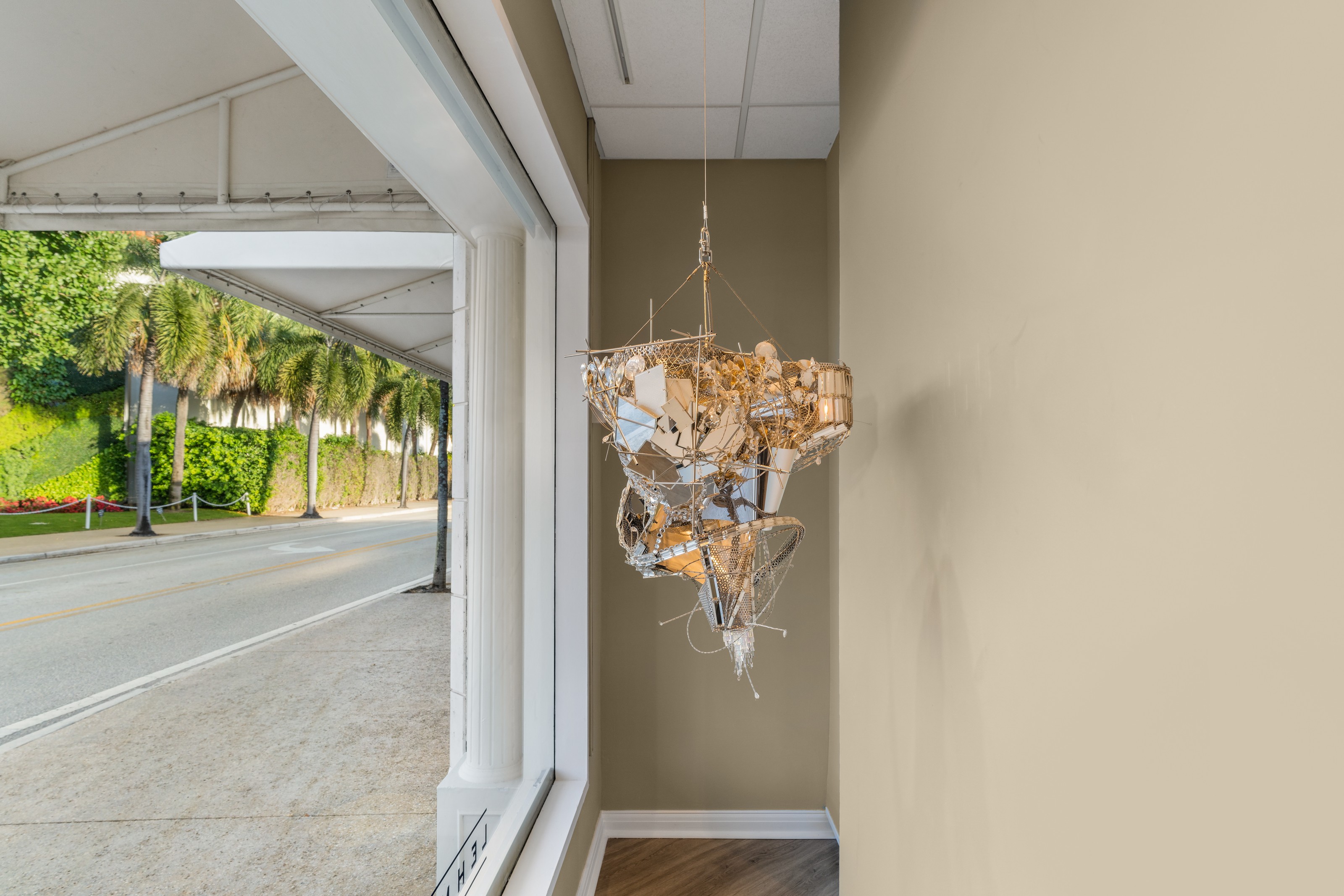 Installation view of inaugural exhibition at Lehmann Maupin Palm Beach