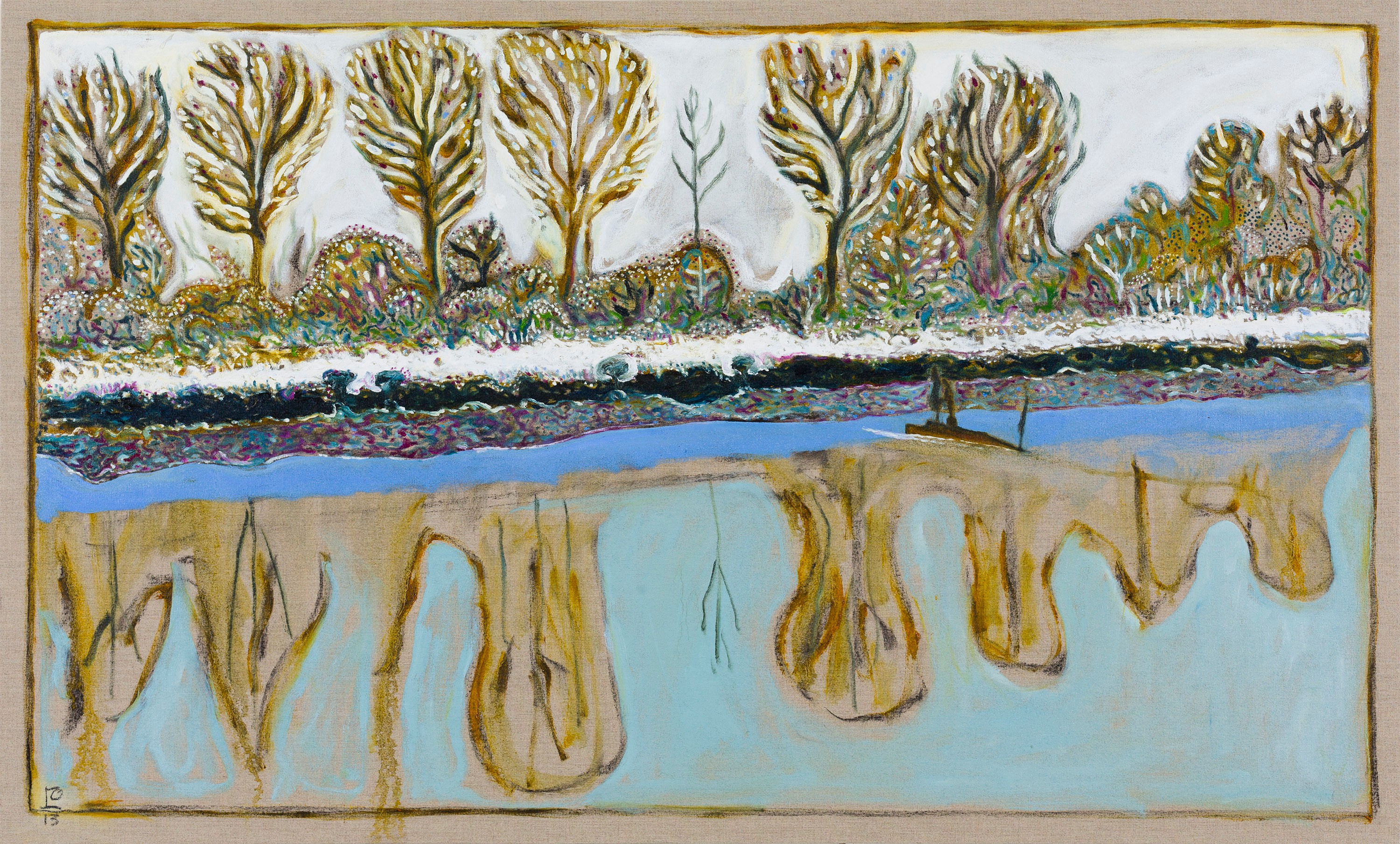 Painting by Billy Childish