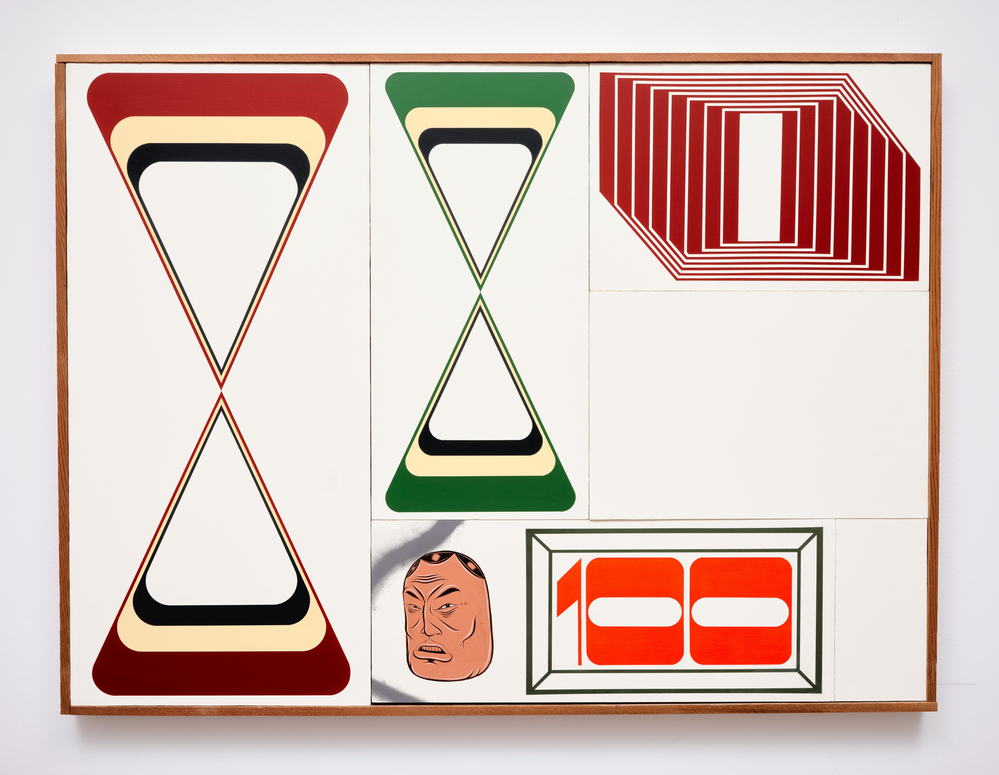 Wall work by Barry McGee