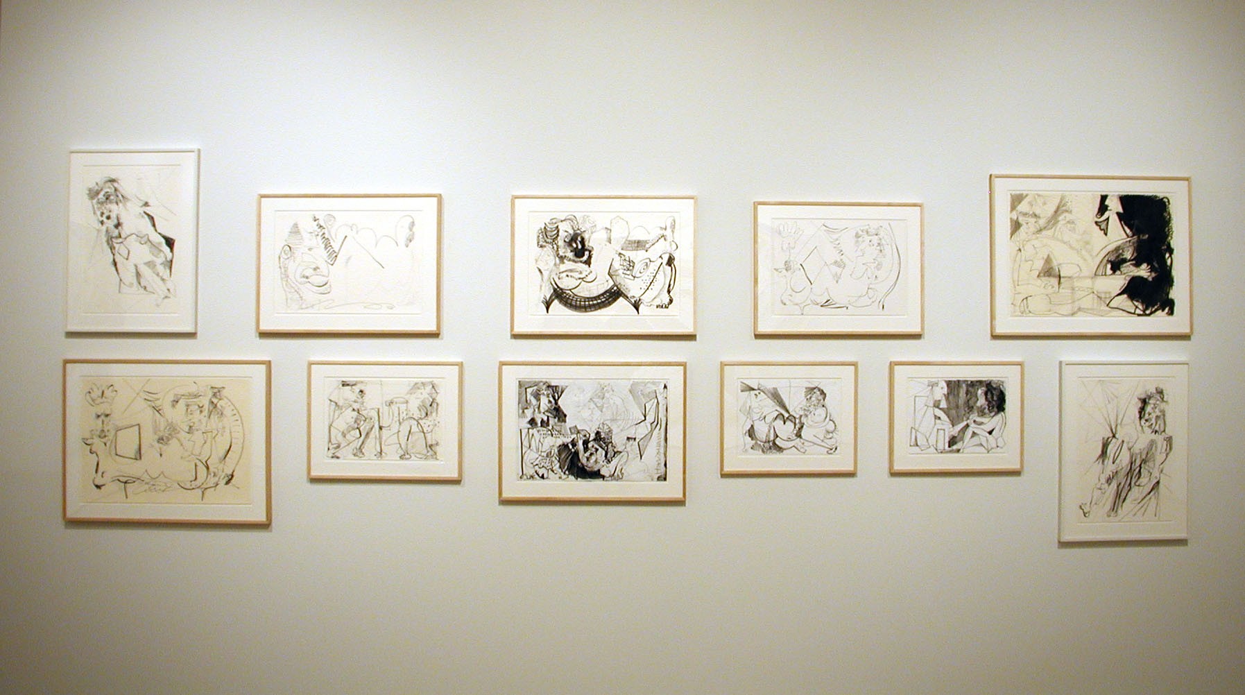 Installation view of Pedro Barbeito at Lehmann Maupin New York
