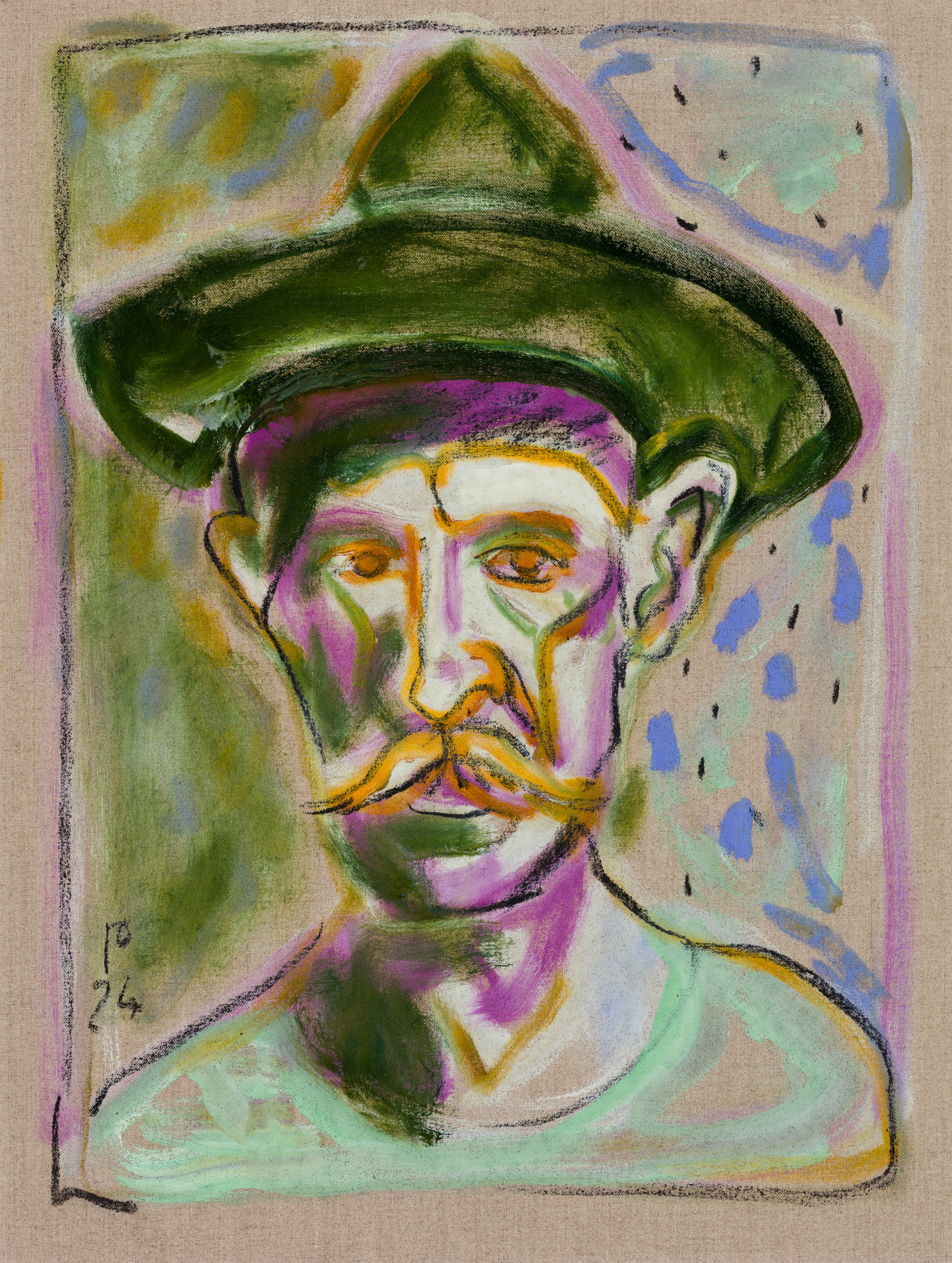 Painting by Billy Childish