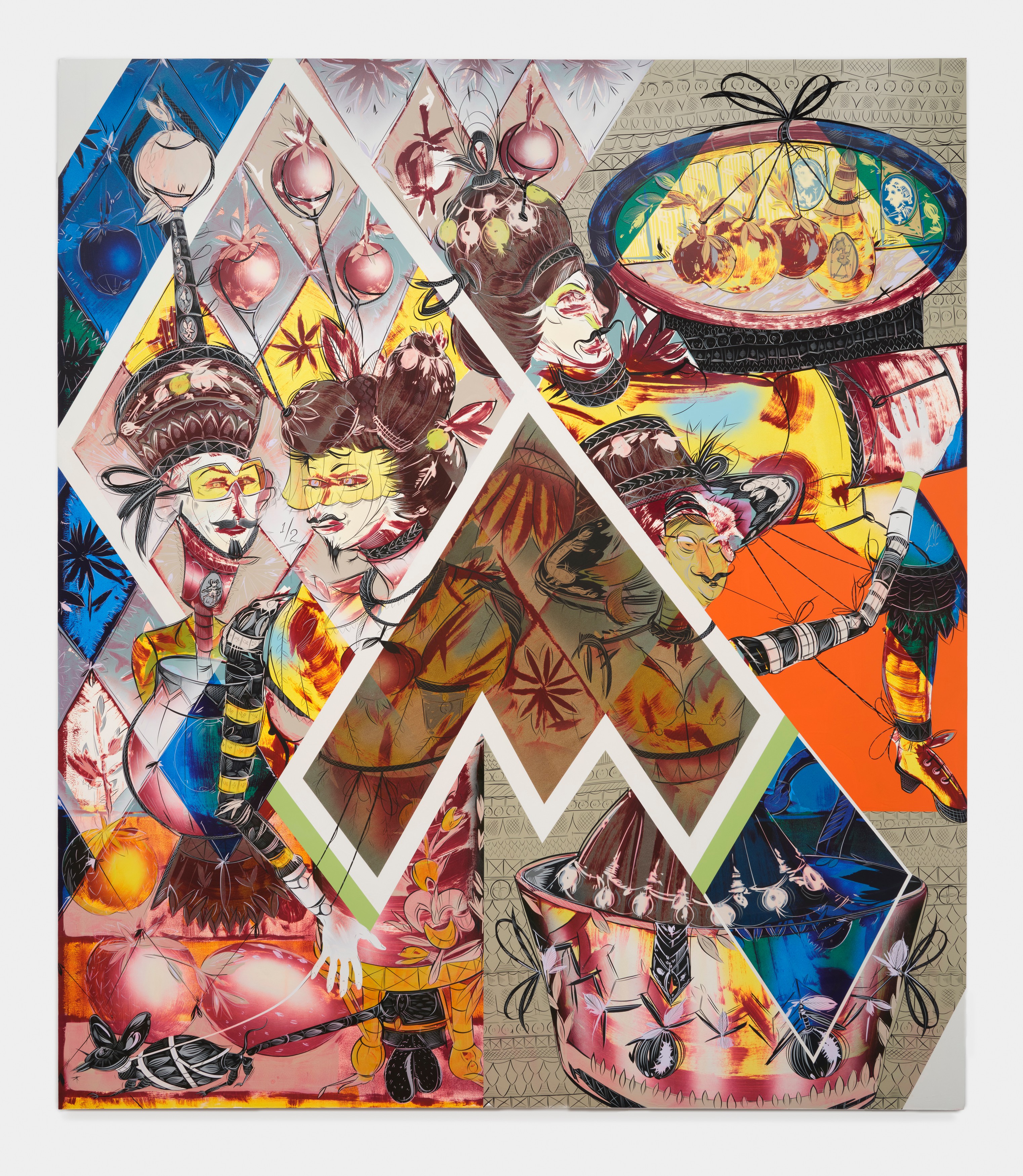 Painting by Lari Pittman