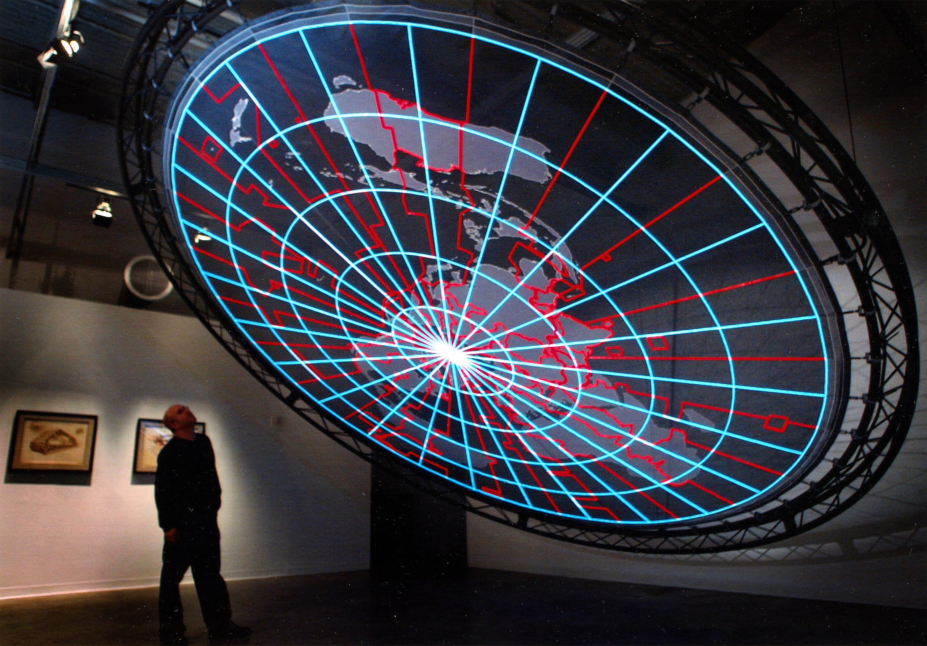 Installation view of Time Trial at Museum of Contemporary Art