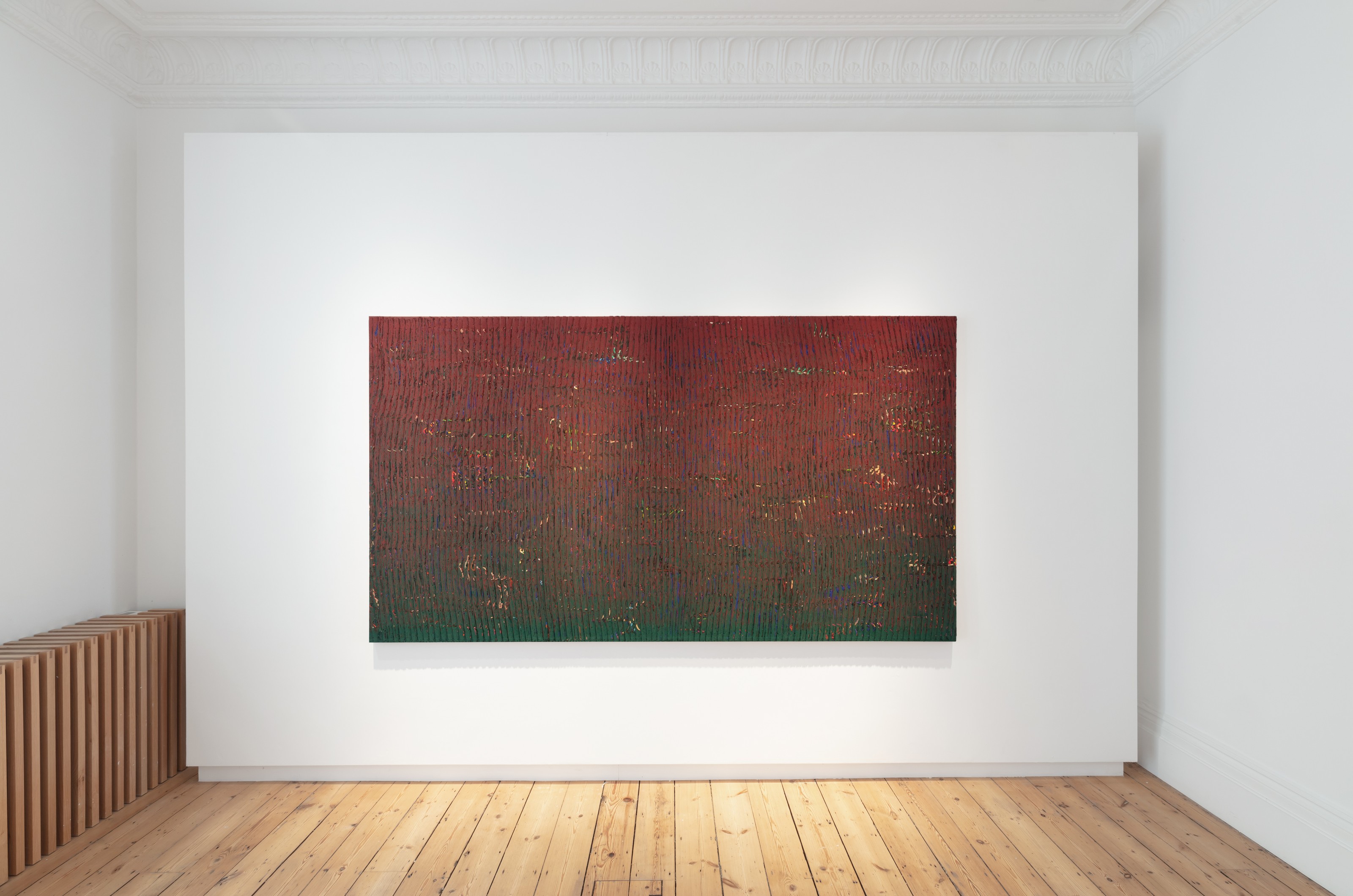 Installation view of Loriel Beltrán at Lehmann Maupin London