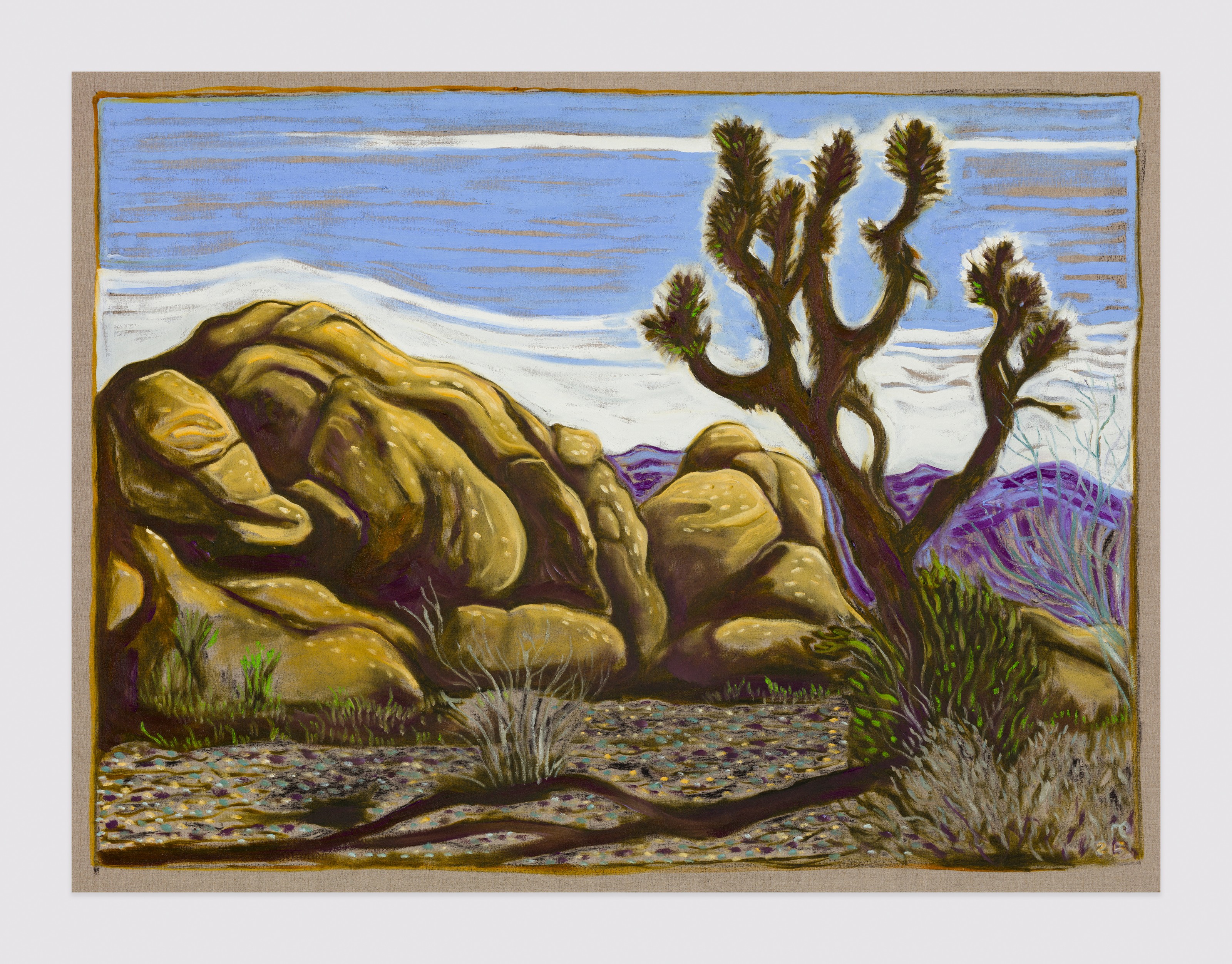 Painting by Billy Childish