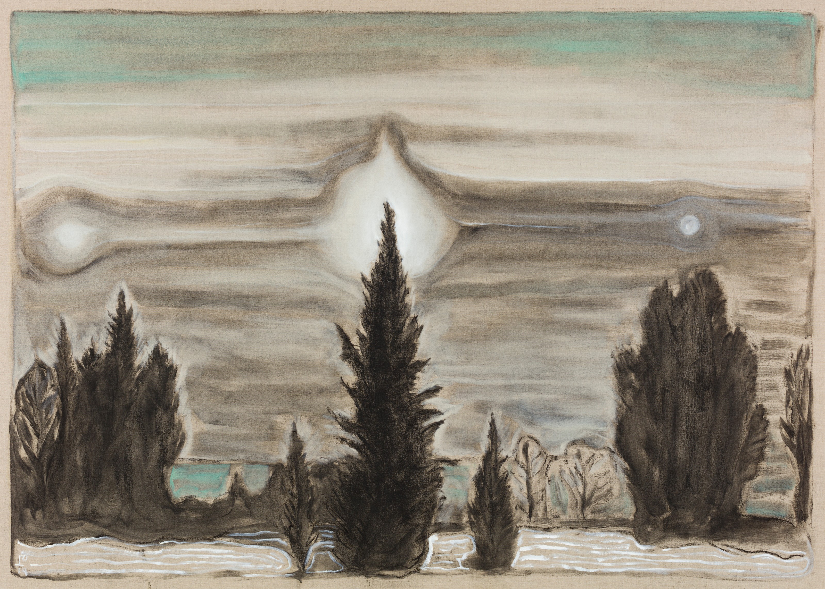 Painting by Billy Childish