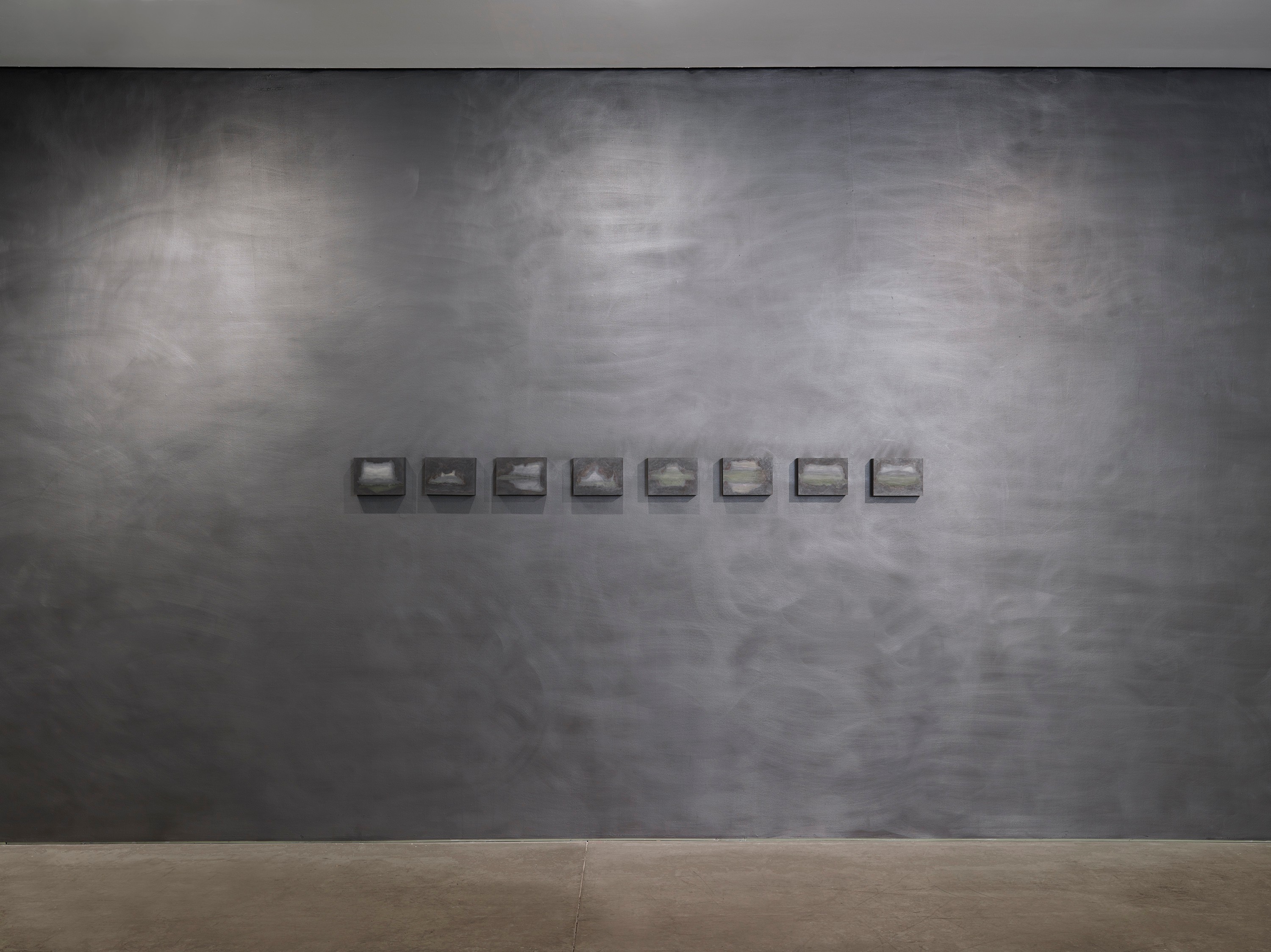Installation view of Teresita Fernández at Lehmann Maupin New York
