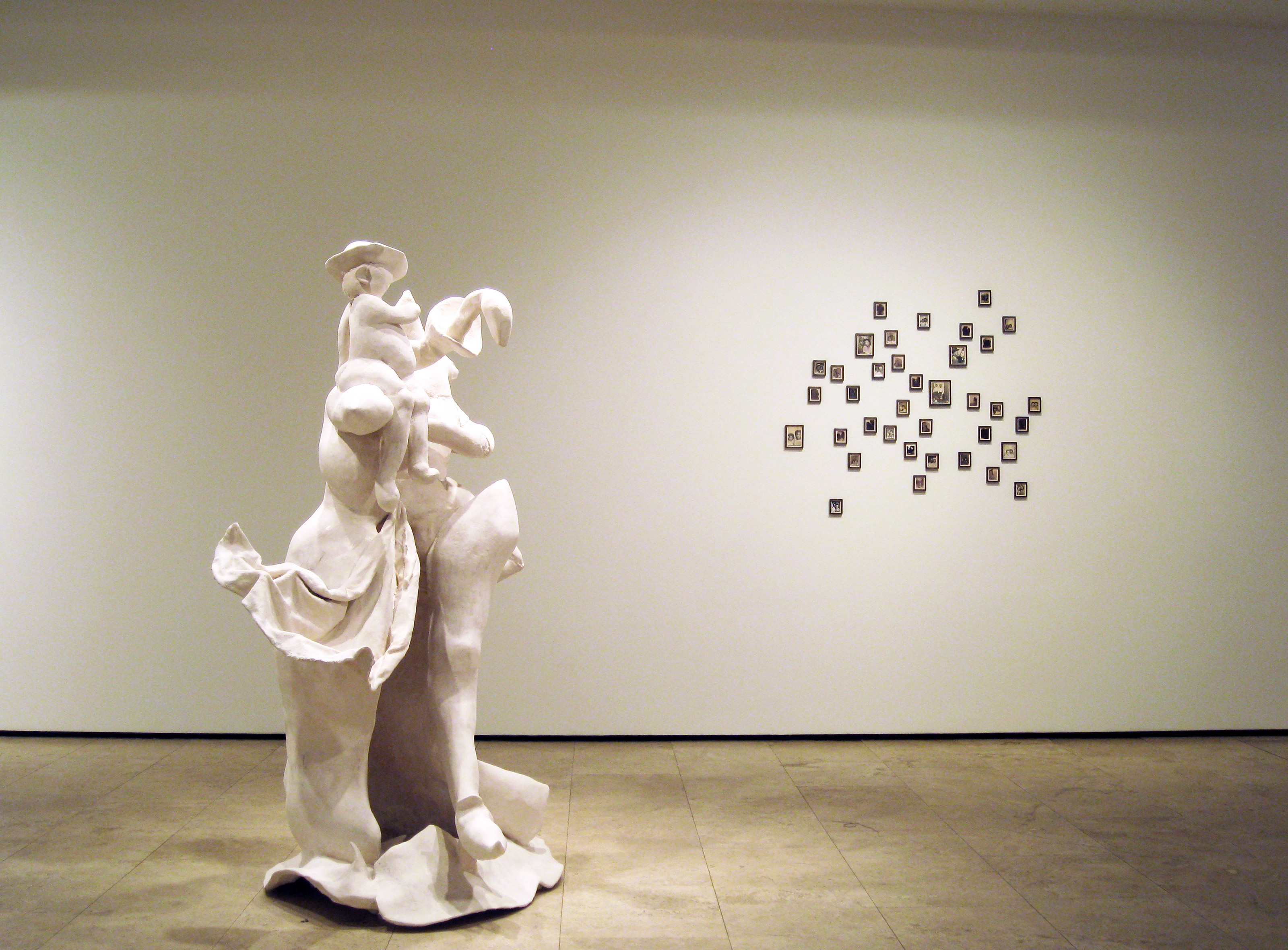Installation view of The Glamour Project at Lehmann Maupin New York