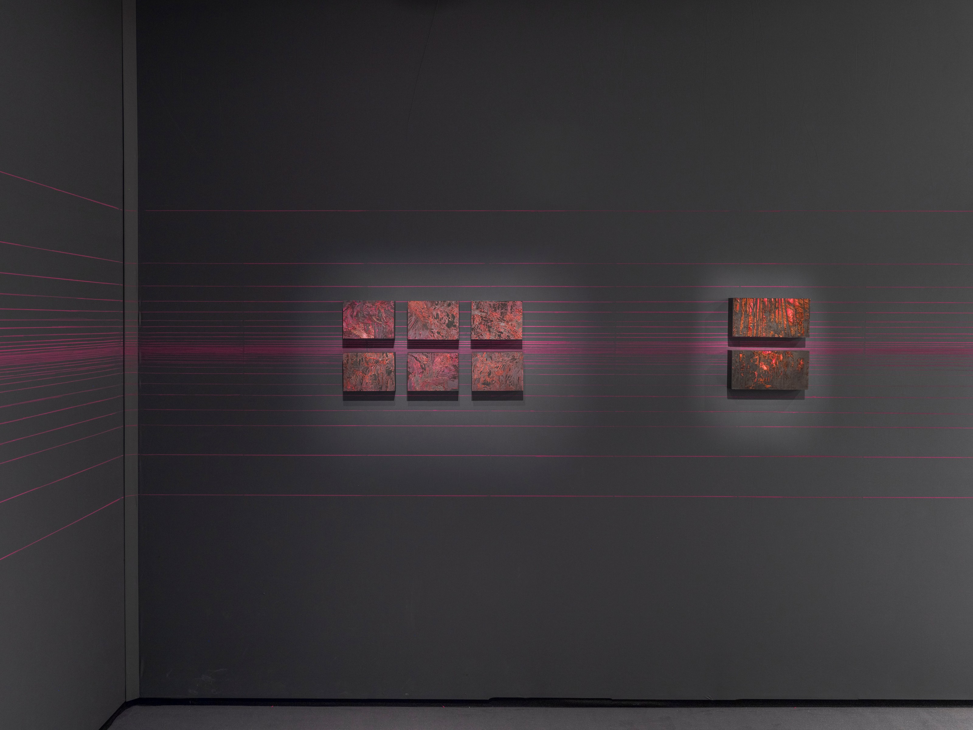 Installation view of Lehmann Maupin at TEFAF New York