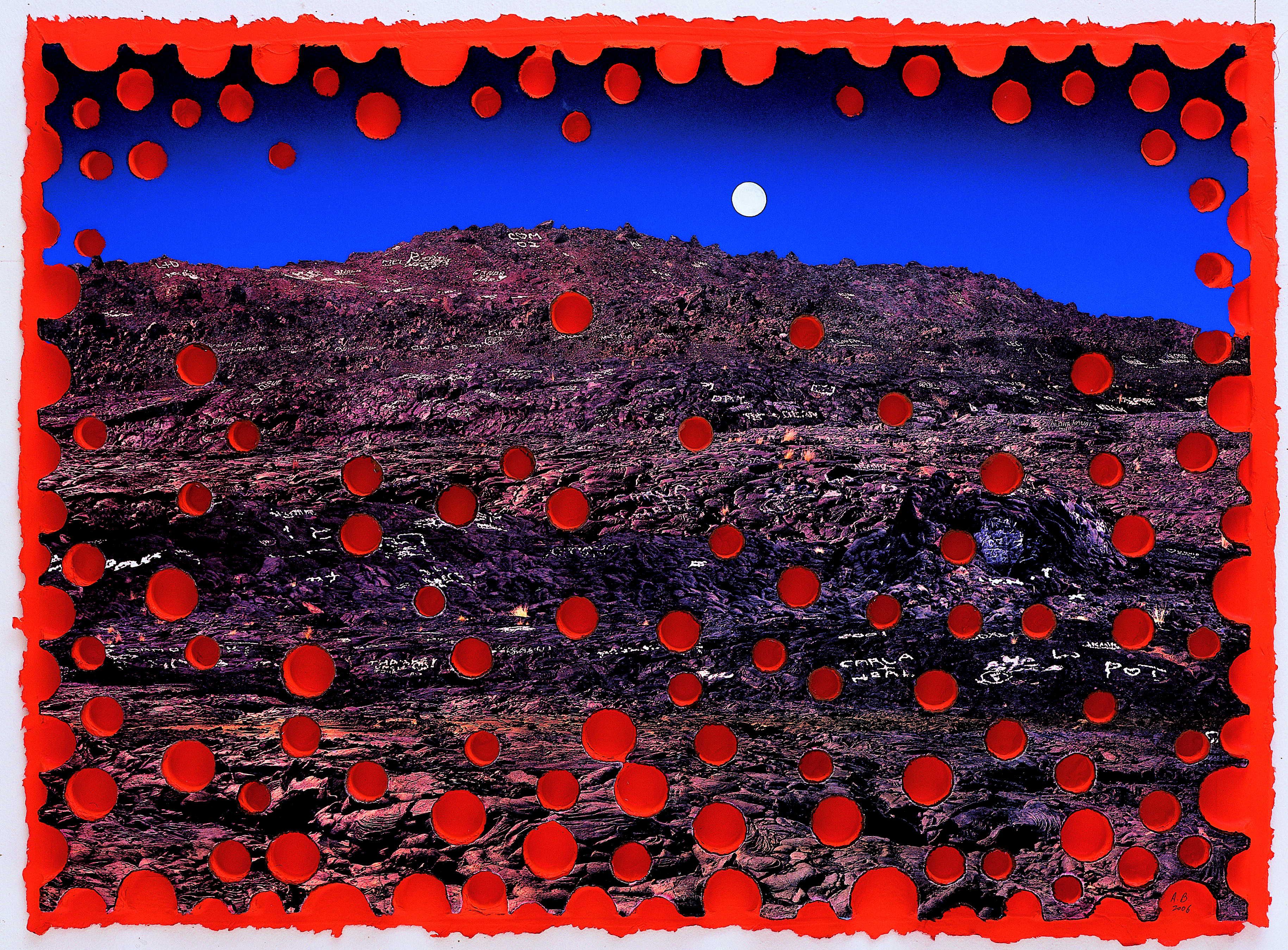Collage by Ashley Bickerton