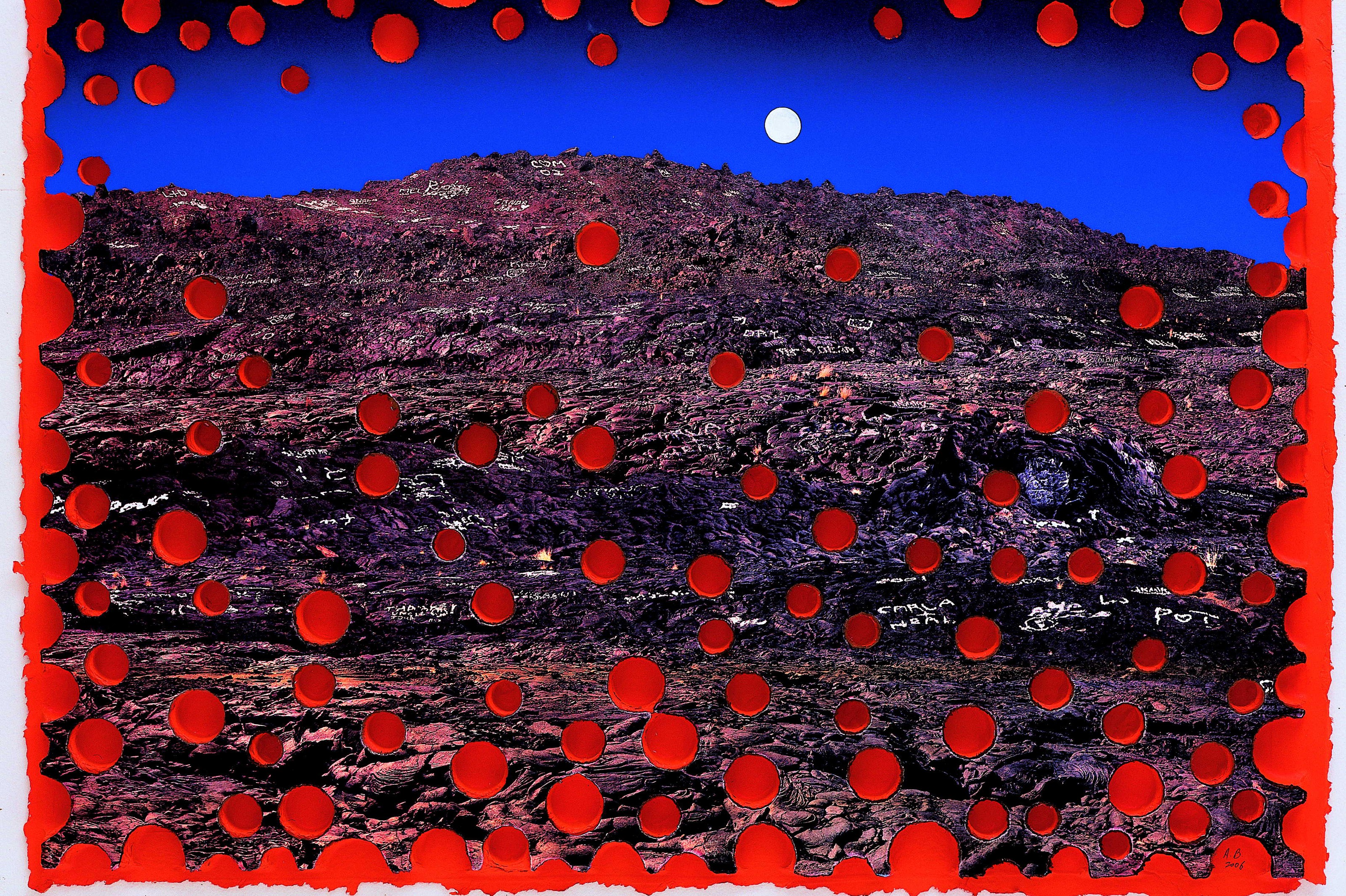 Collage by Ashley Bickerton