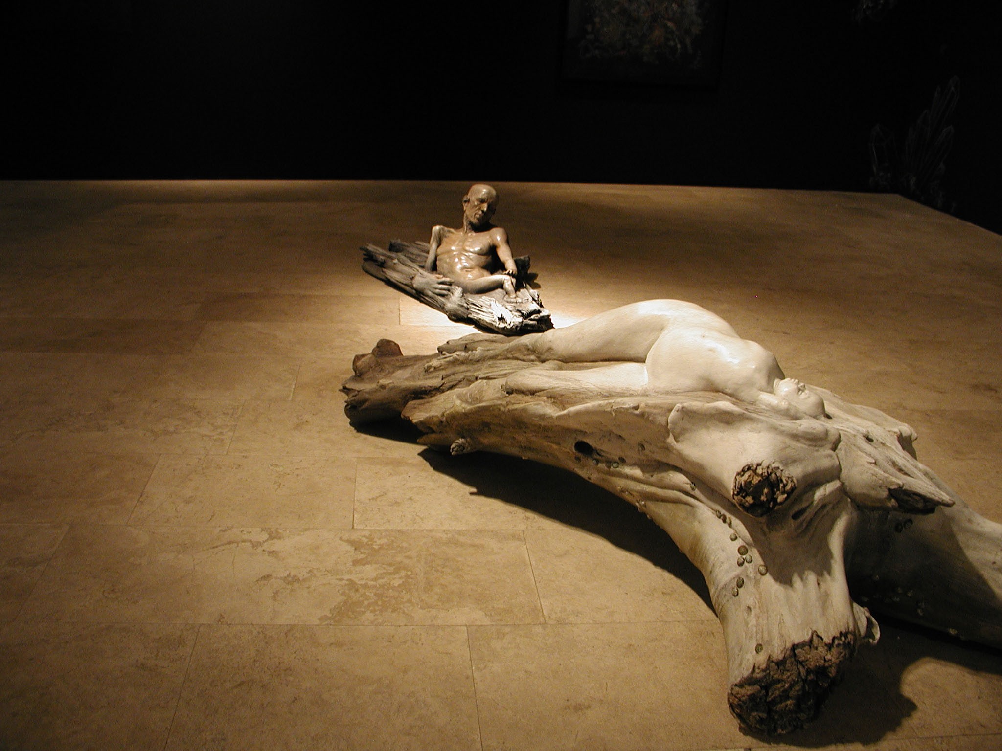 Installation view of Drawn Out of My Mind at Lehmann Maupin New York