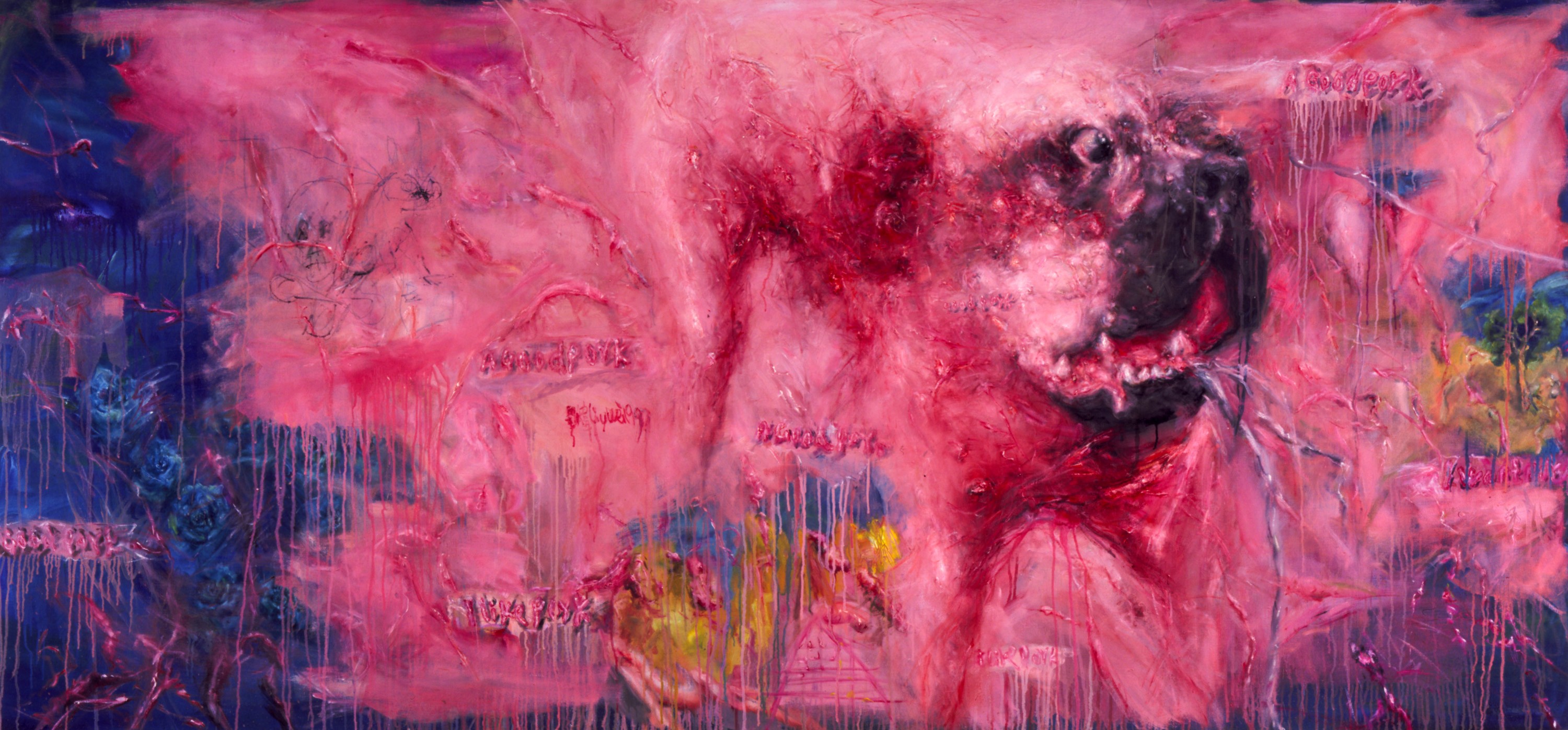 Painting by Liu Wei