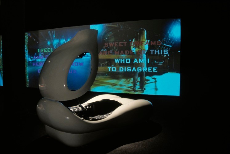 Installation view of Live Forever at New Museum of Contemporary Art