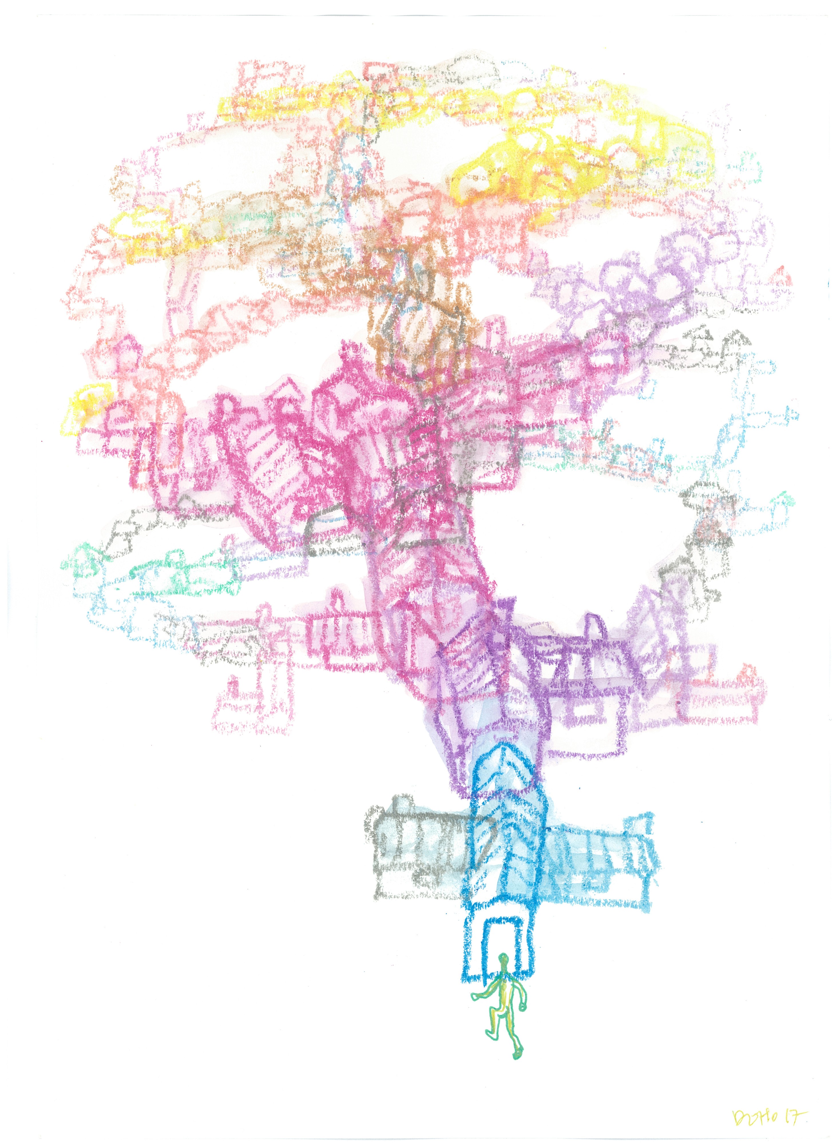 Drawing by Do Ho Suh