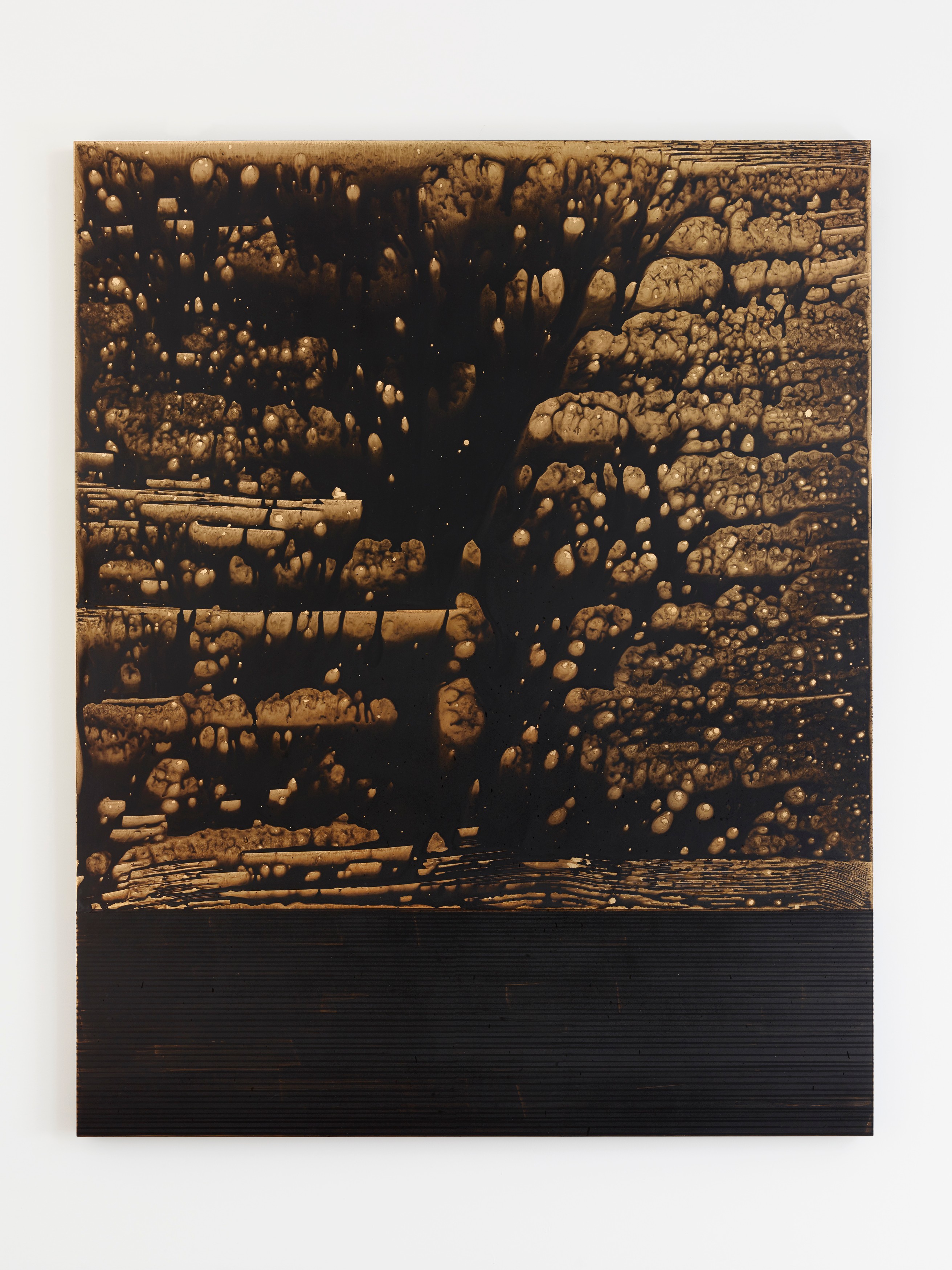 Graphite panel by Teresita Fernández