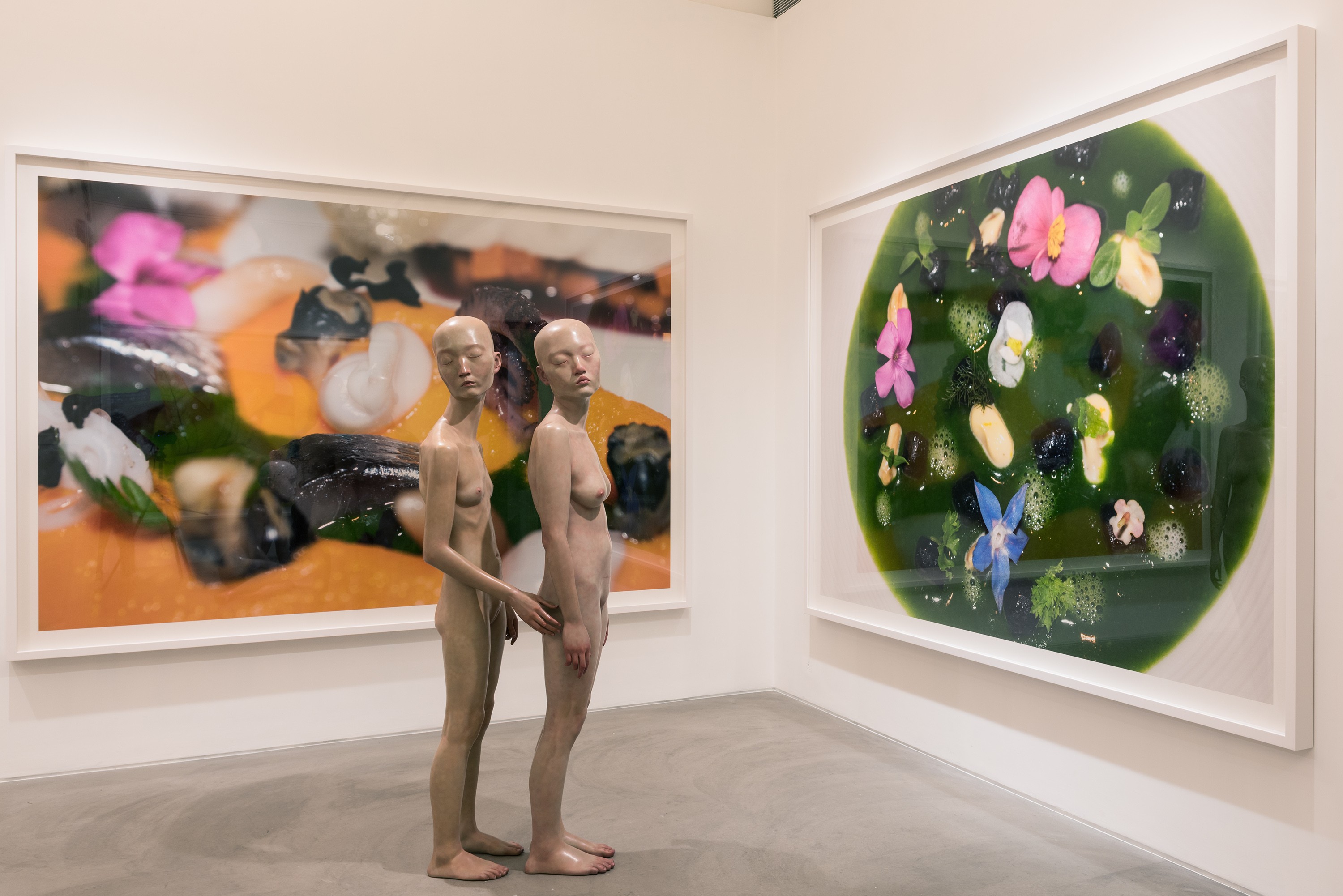 Installation view of Juergen Teller and Xiang Jing at Lehmann Maupin Hong Kong
