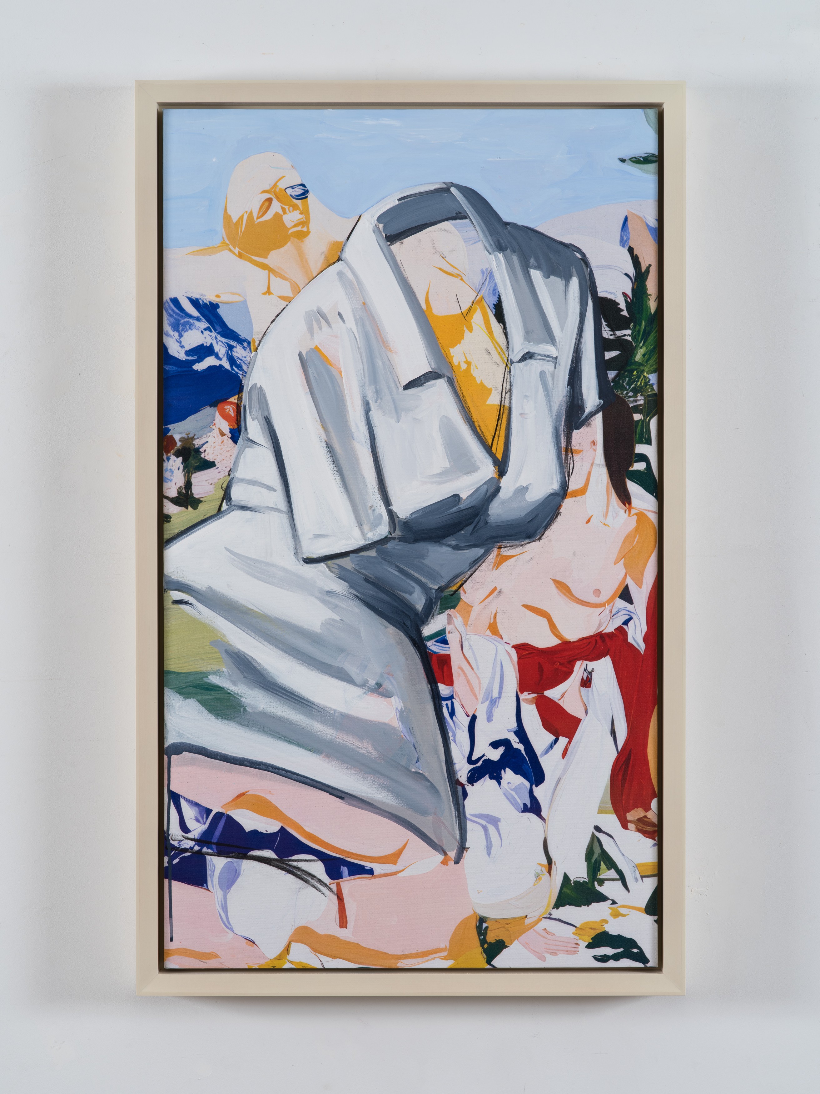 Painting by David Salle
