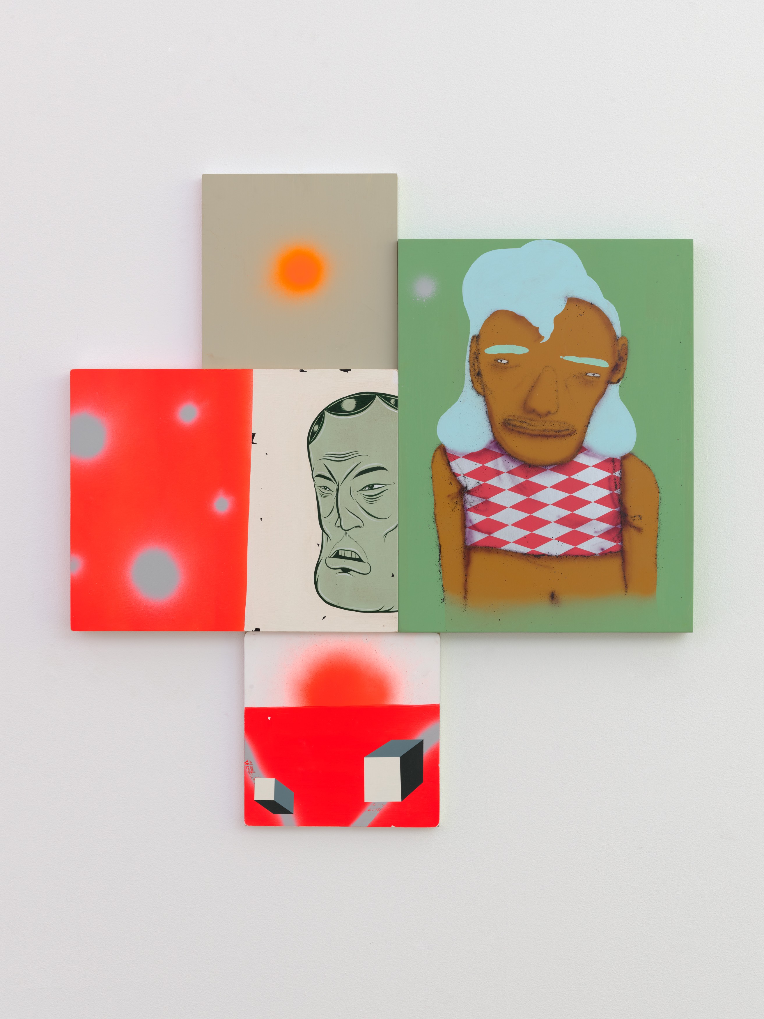 Wall work by OSGEMEOS & Barry McGee