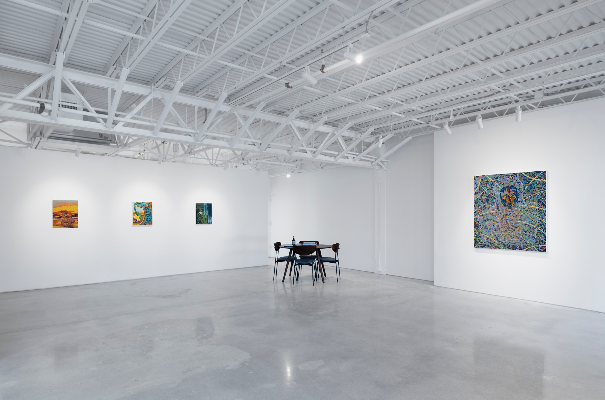 Installation view of Tammy Nguyen at Lehmann Maupin Palm Beach