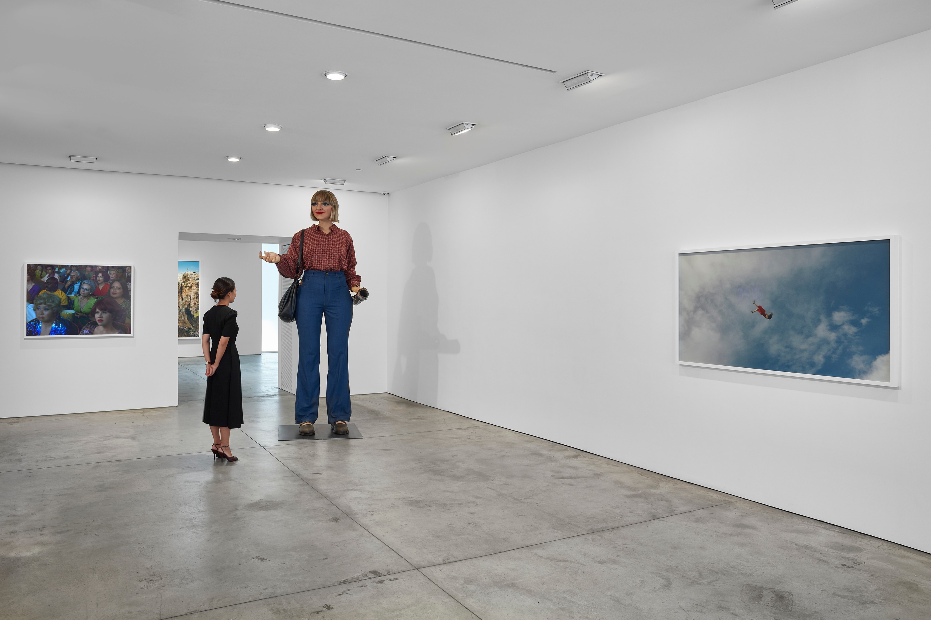 Installation view of Alex Prager at Lehmann Maupin New York