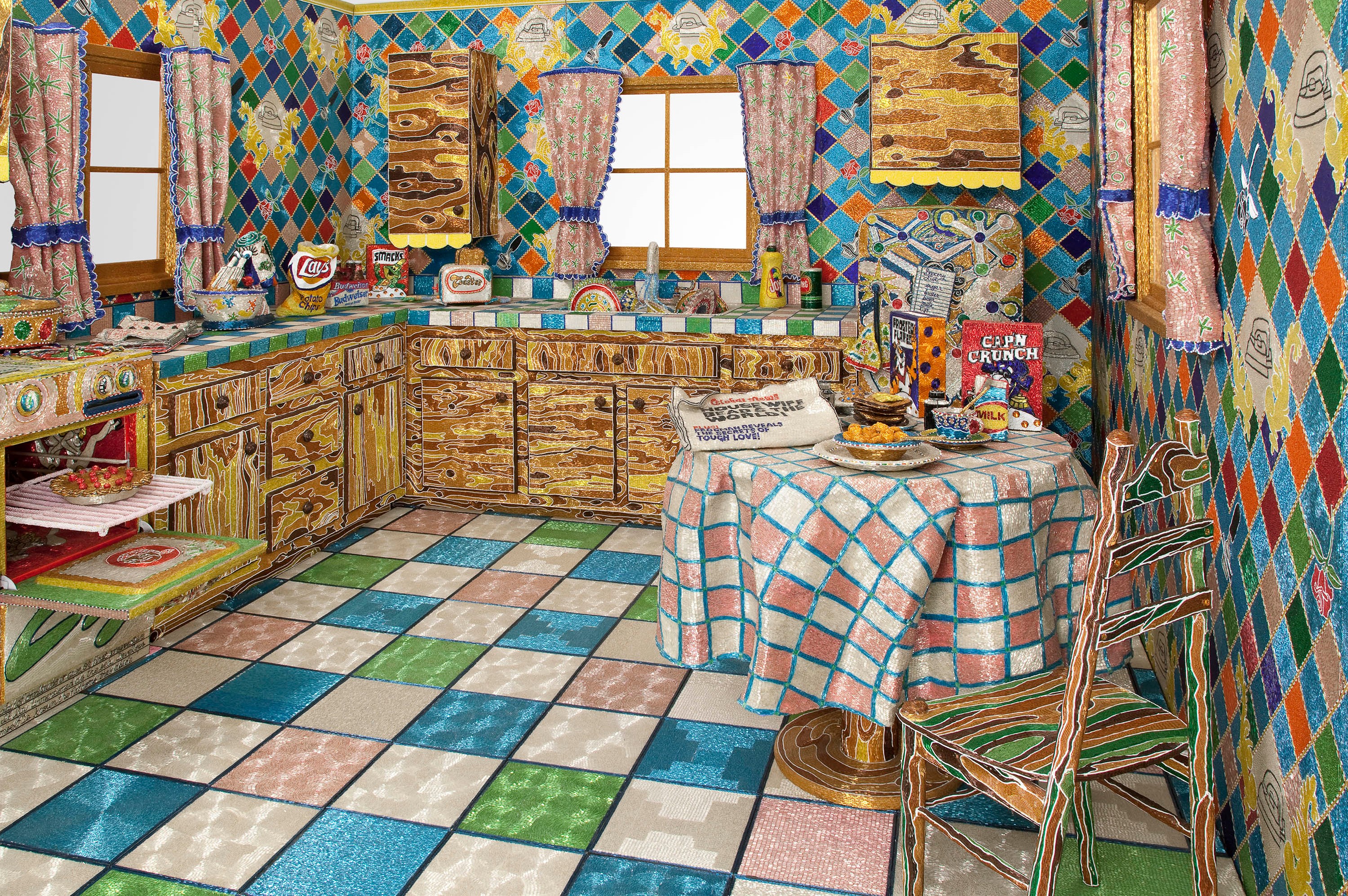 Liza Lou, Kitchen, 1991-1996