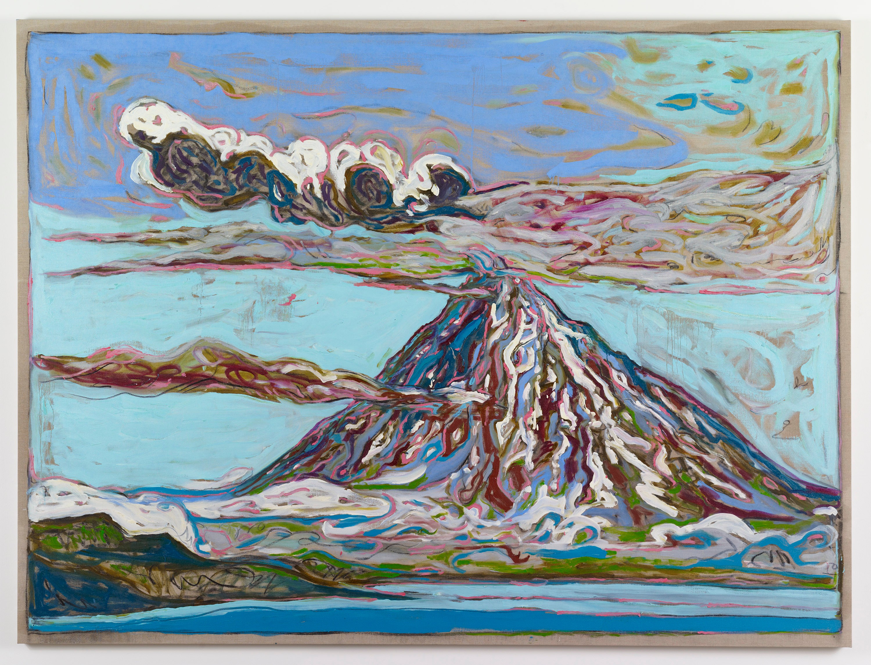 Painting by Billy Childish