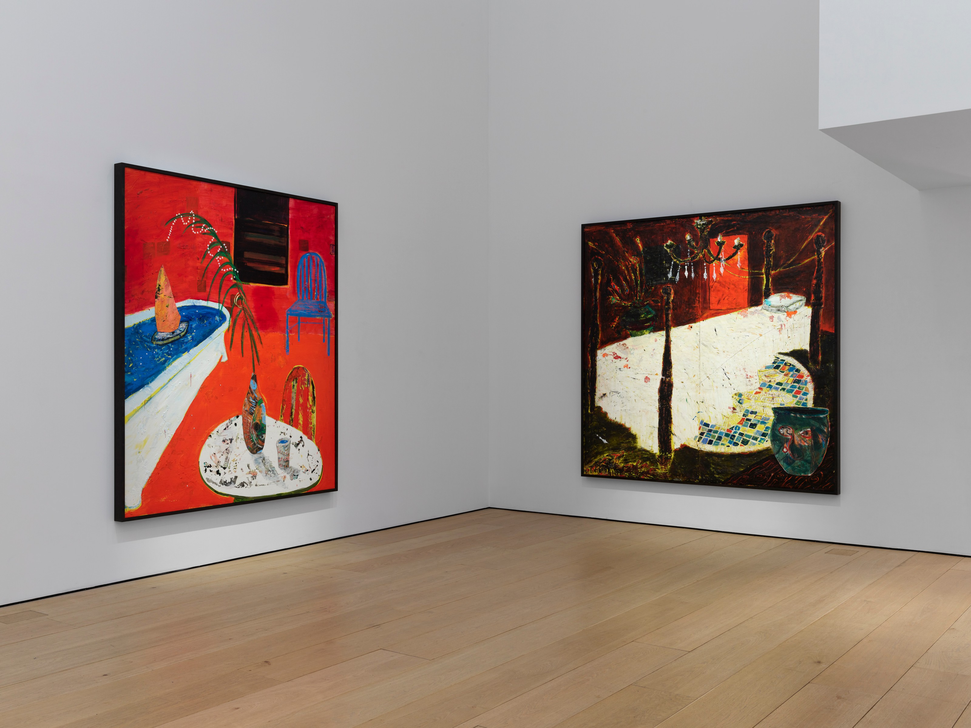 Installation view of Angel Otero at Lehmann Maupin New York
