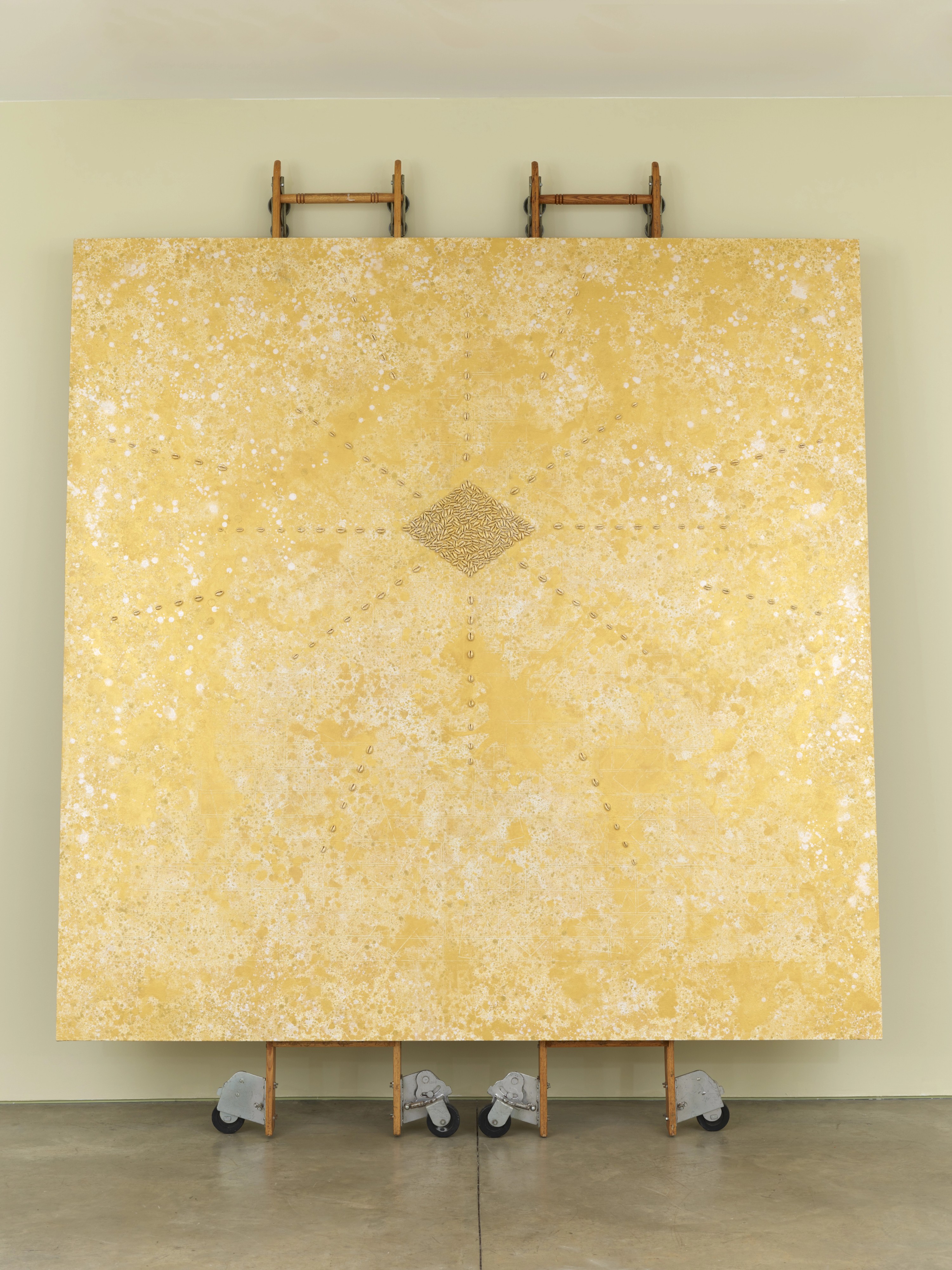 Wall work by Nari Ward