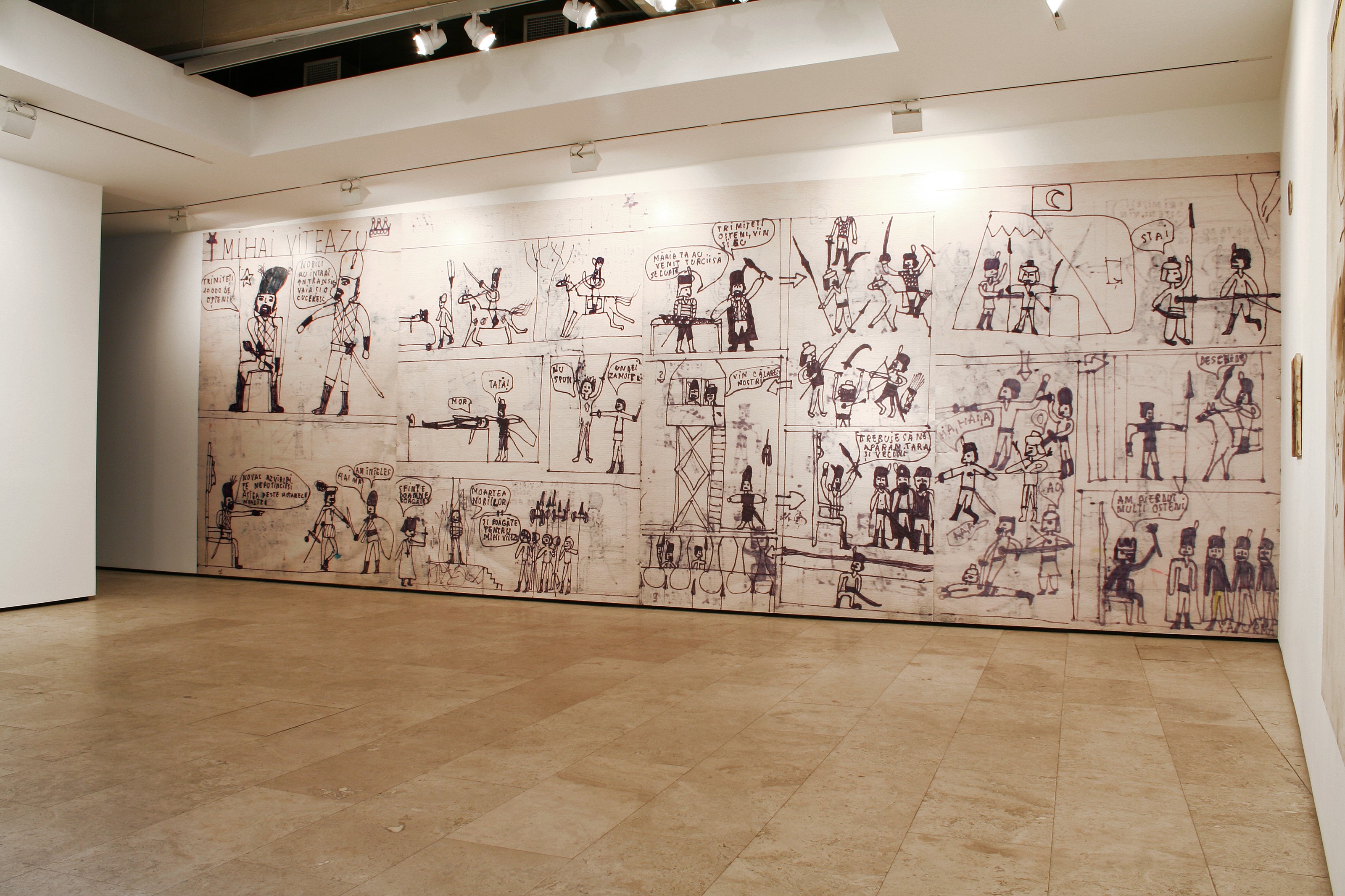 Installation view of DUET at Lehmann Maupin New York