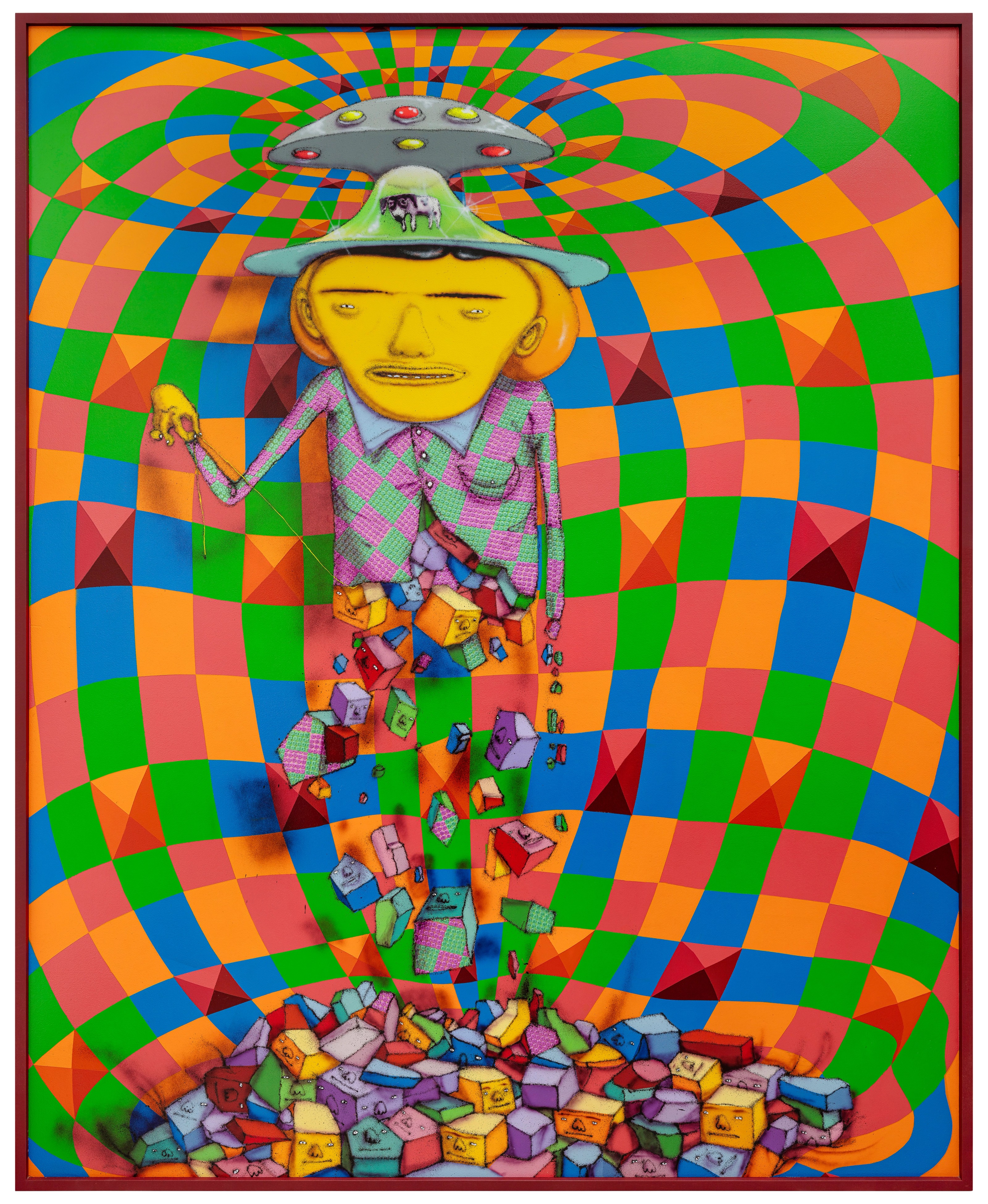 Painting by OSGEMEOS