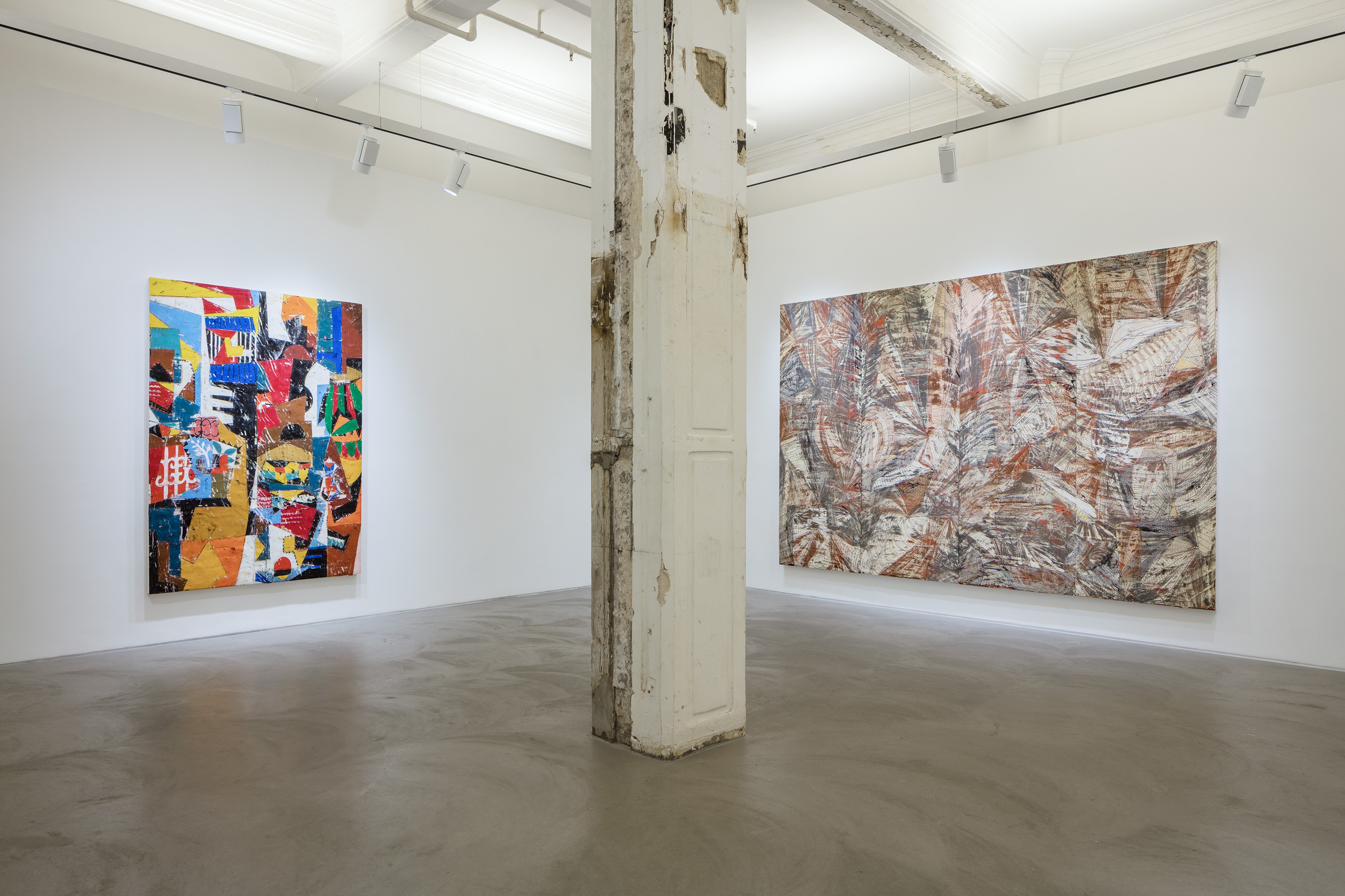 Installation view of Angel Otero at Lehmann Maupin Hong Kong