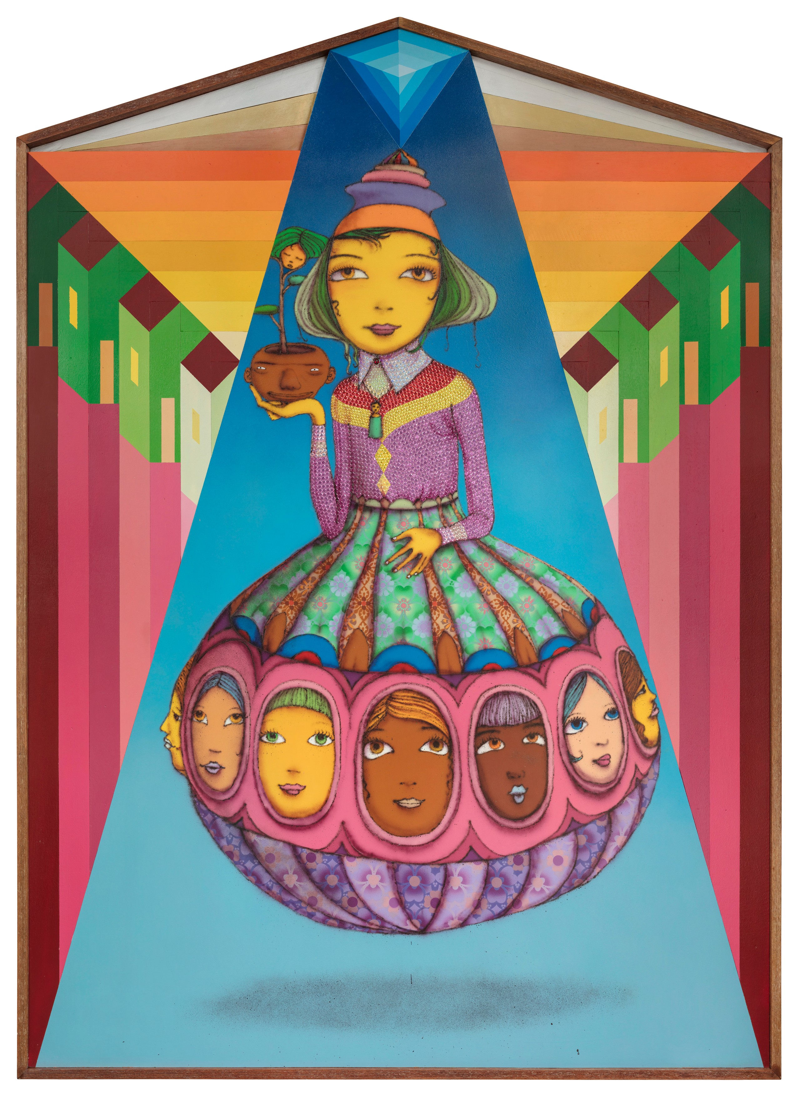 Painting by OSGEMEOS