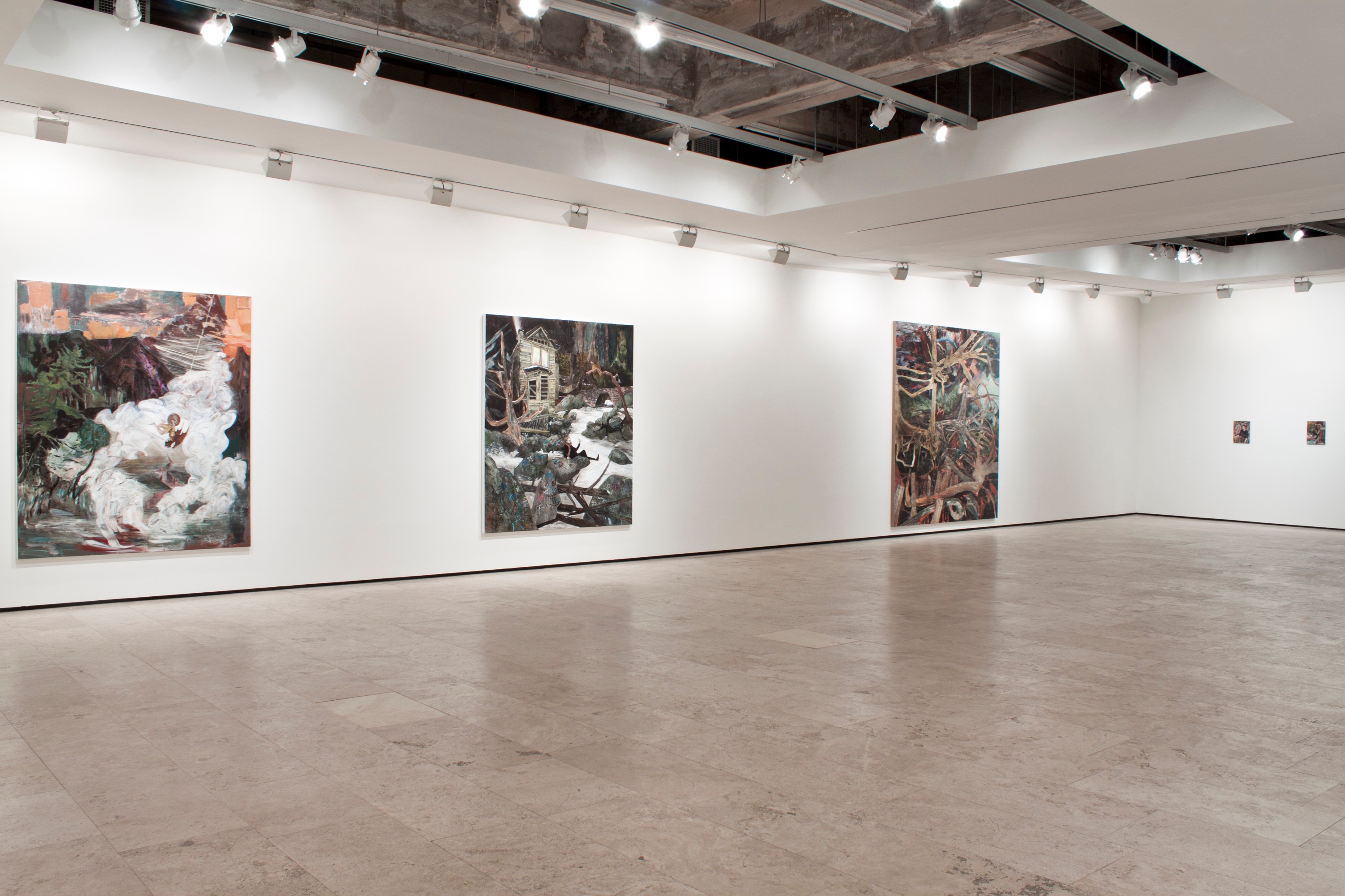 Installation view of Occult Contemporary at Lehmann Maupin New York