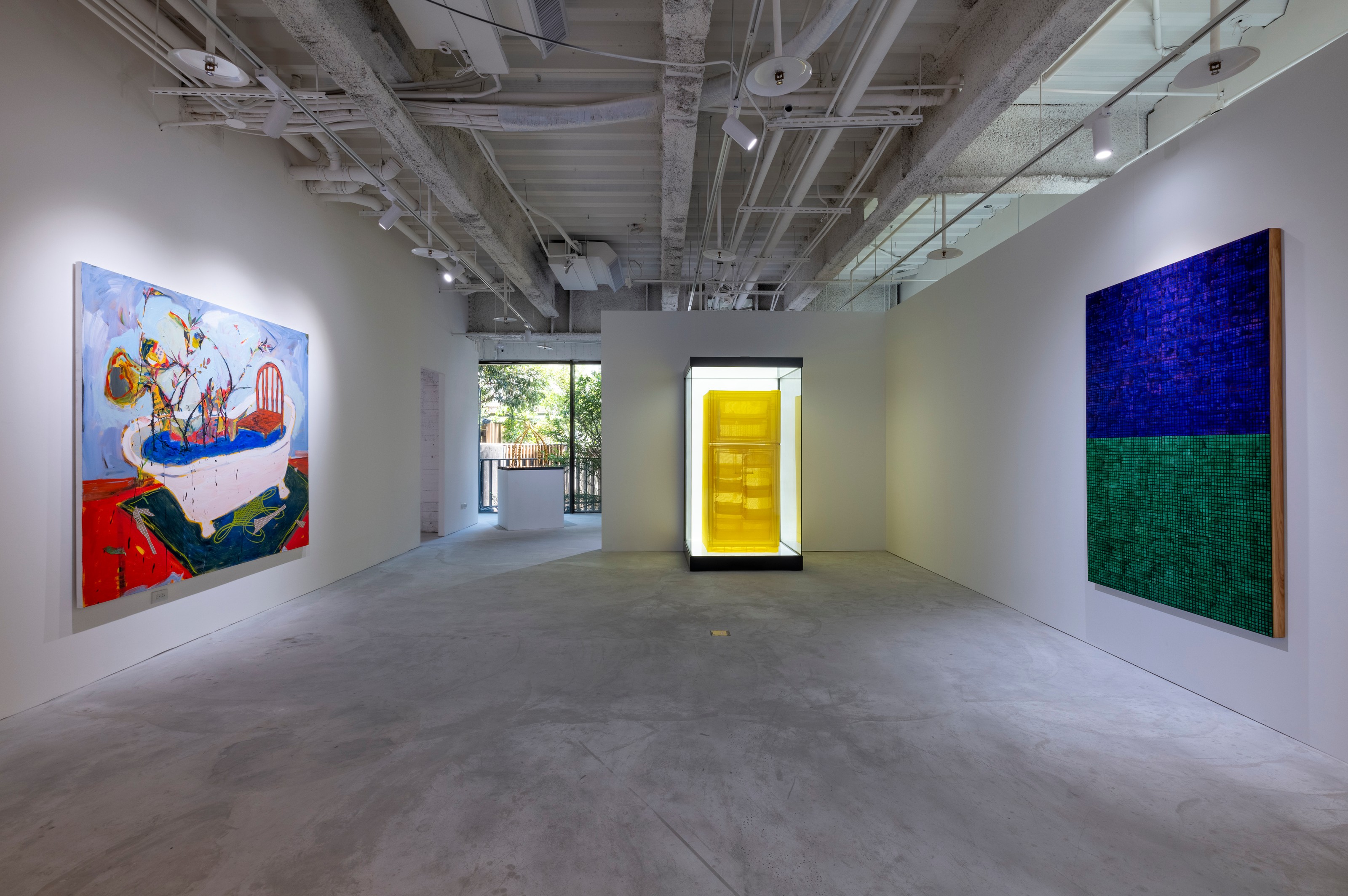 Installation view of The Medium is Memory at Lehmann Maupin Taipei