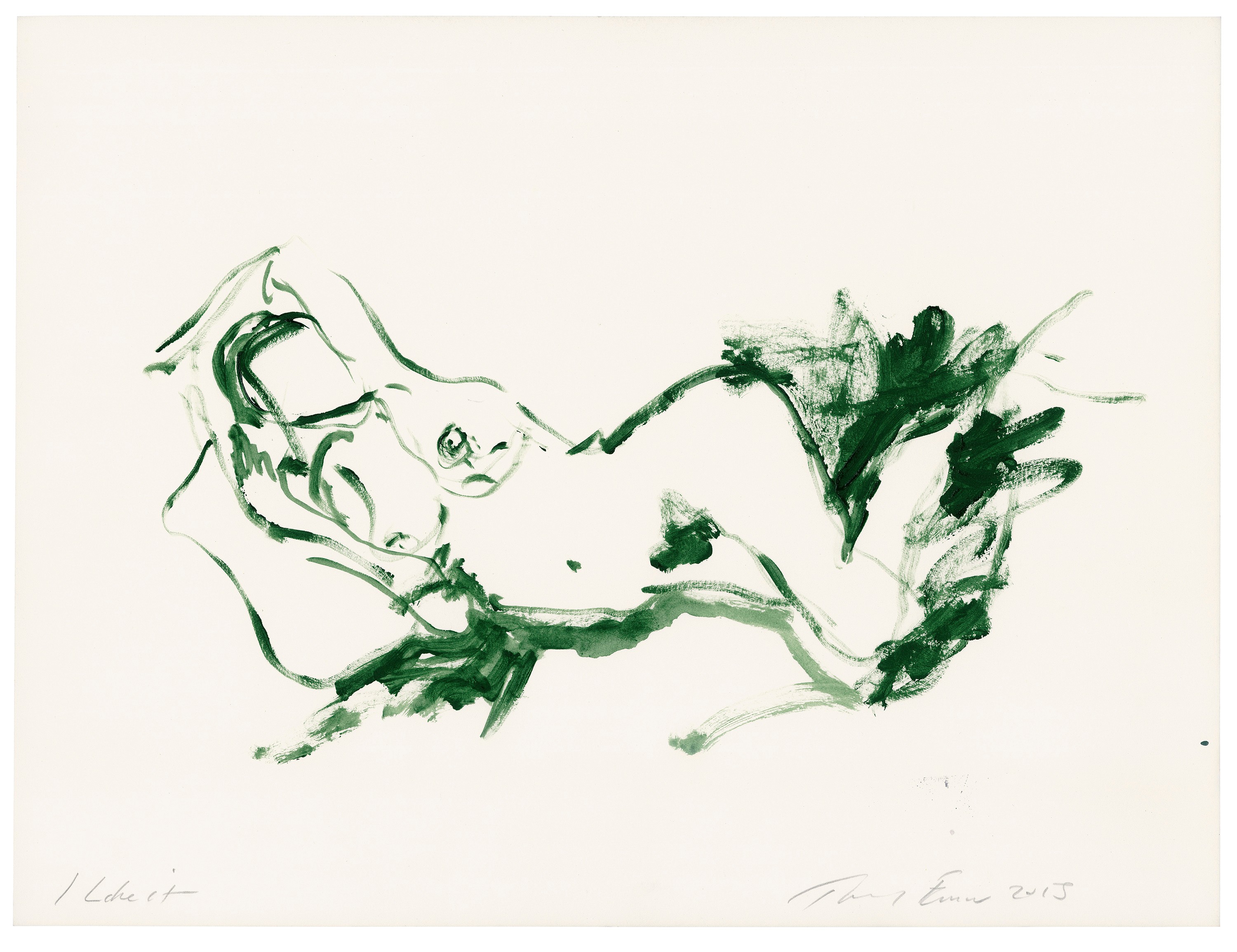 Painting by Tracey Emin