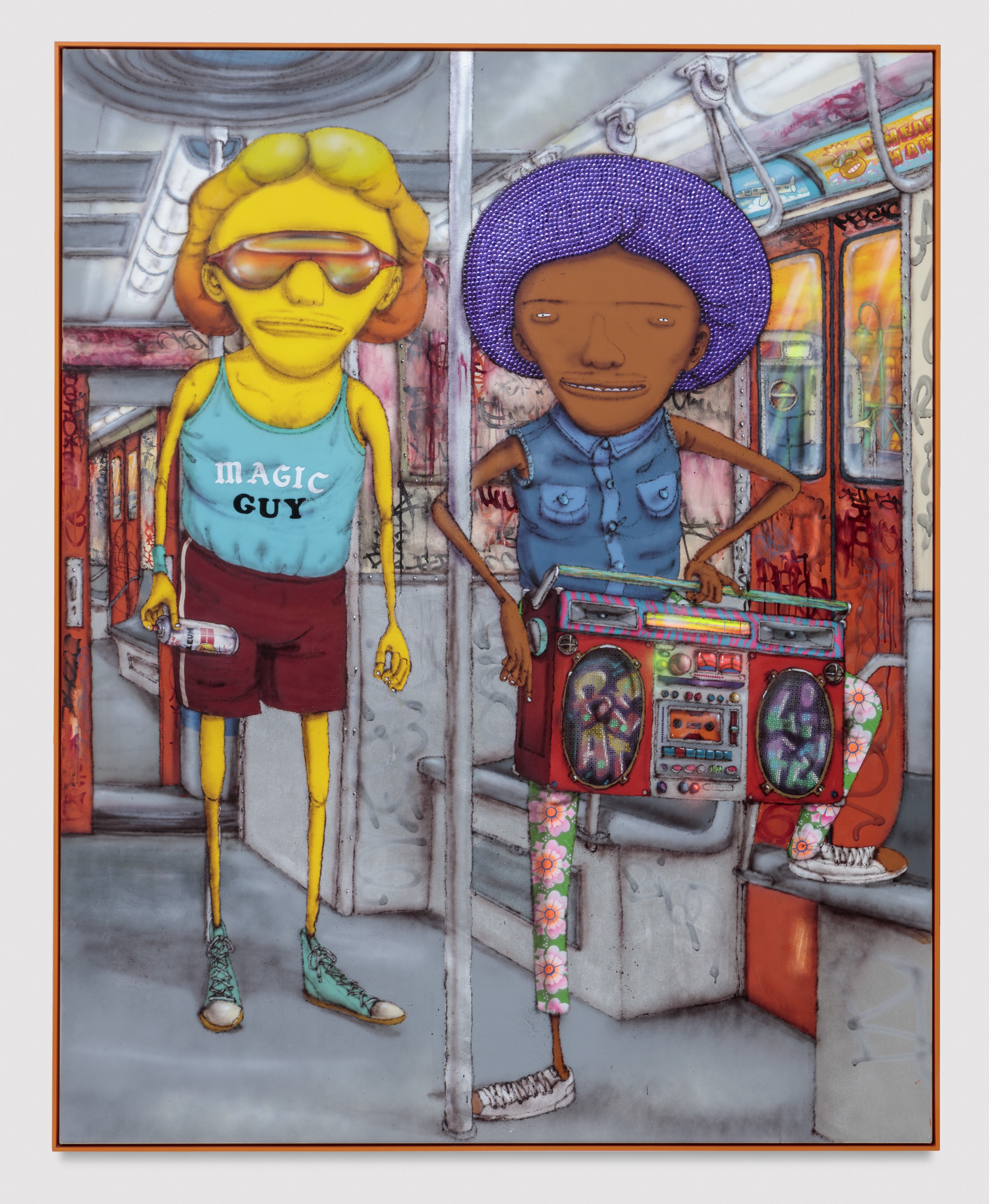 Painting by OSGEMEOS