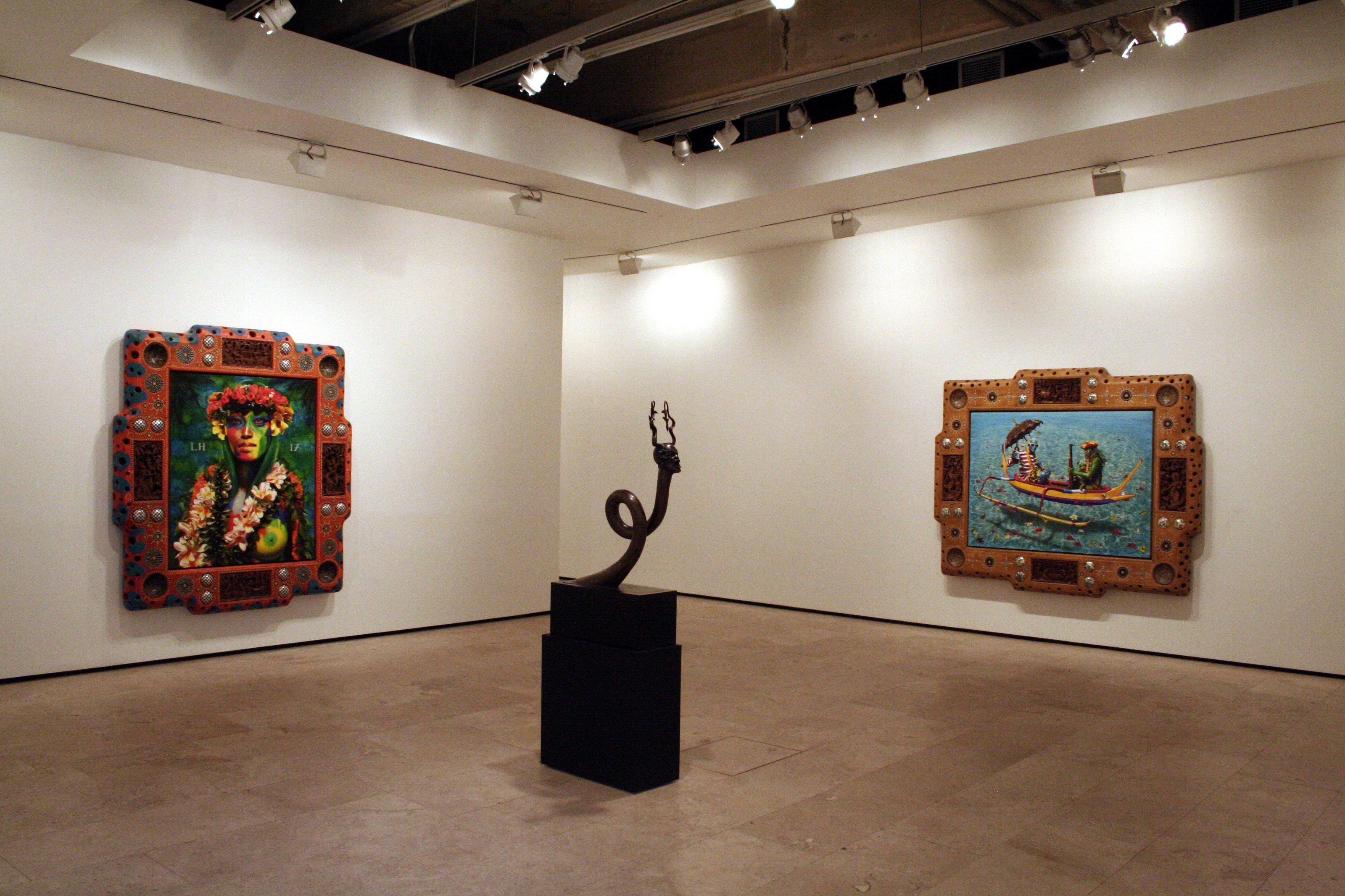 Installation view of New Work at Lehmann Maupin New York