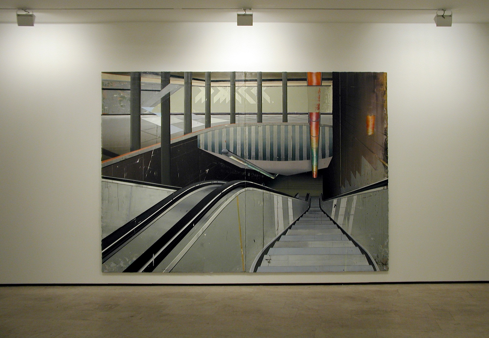 Installation view of Arrangement at Lehmann Maupin New York