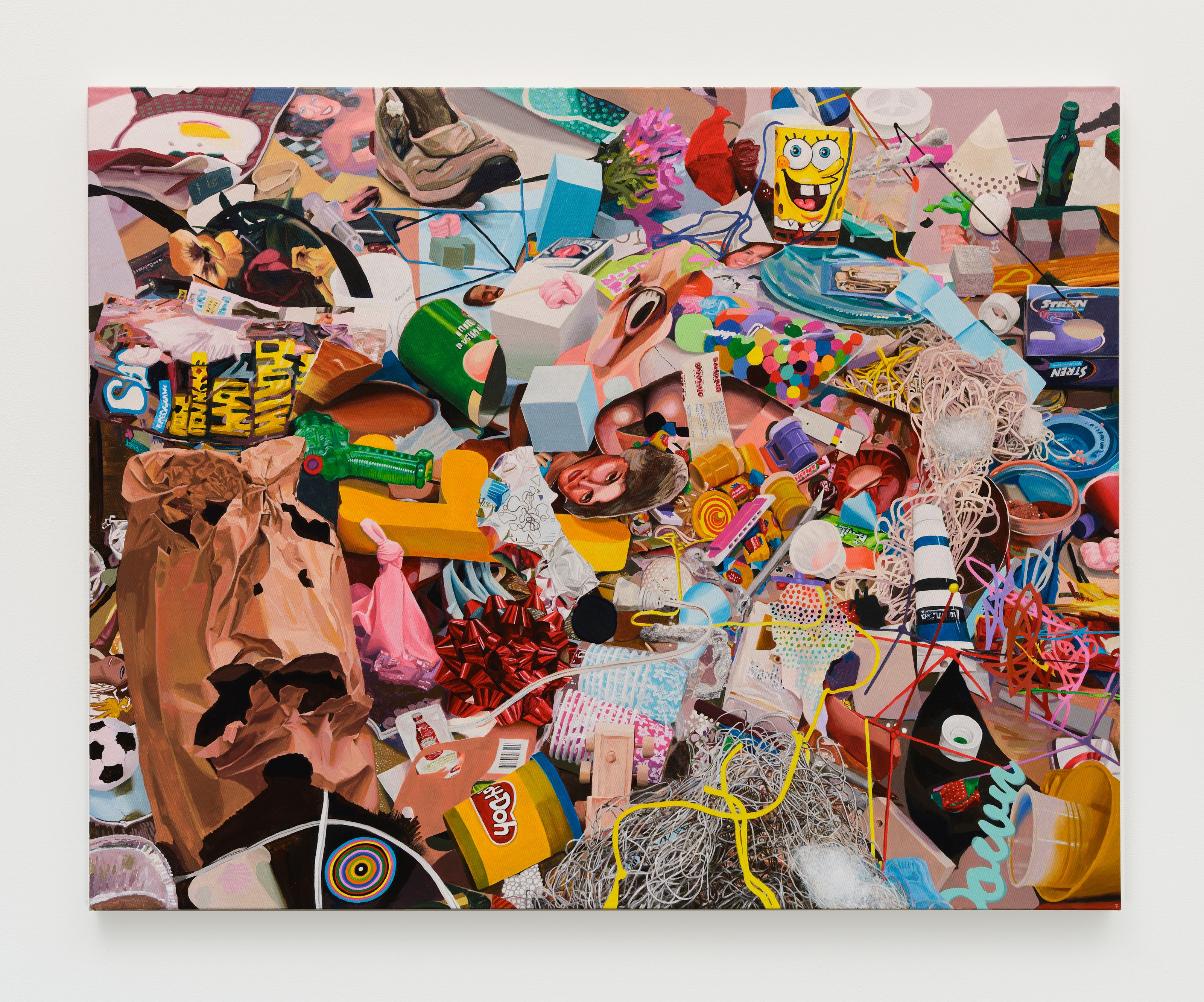 Painting by Tom Friedman
