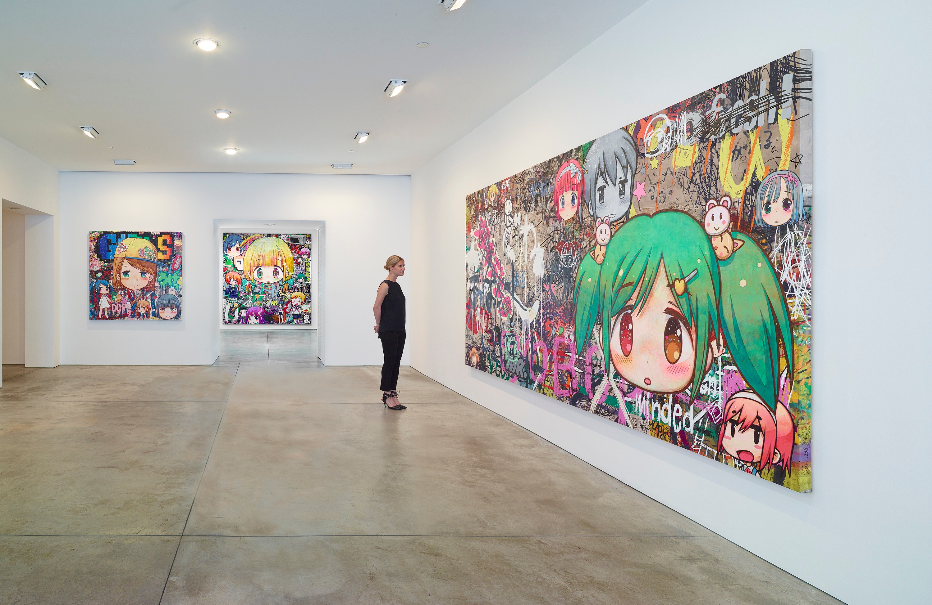 Installation view of Mr. at Lehmann Maupin New York